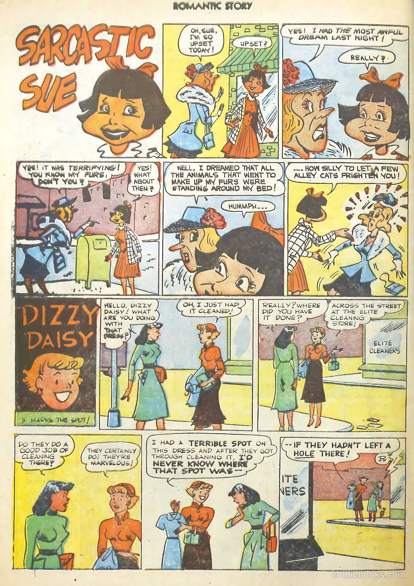 Romantic Story #22 (1953) — page 34 of 36