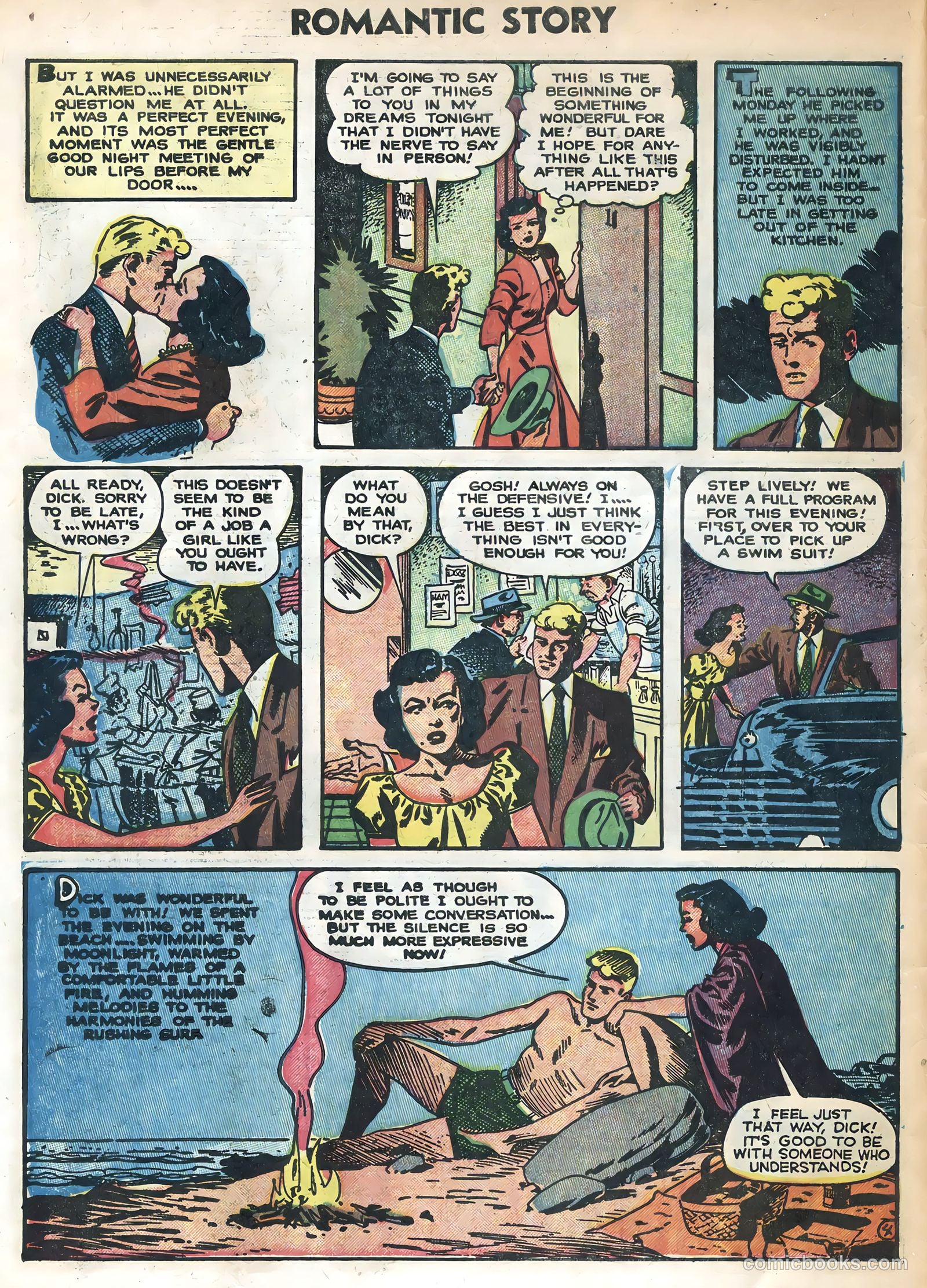 Romantic Story #23 (1954) — page 6 of 36