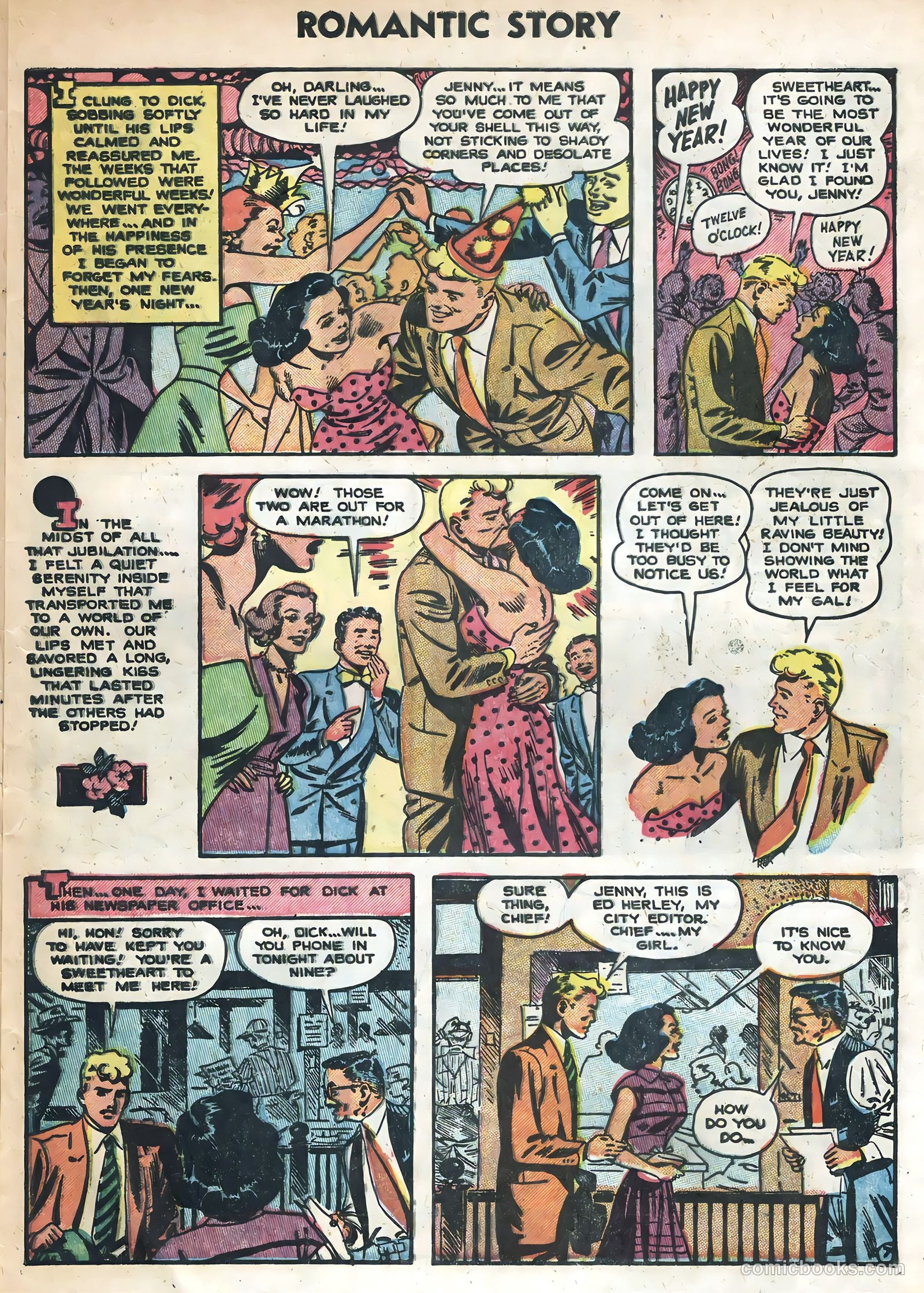 Romantic Story #23 (1954) — page 9 of 36