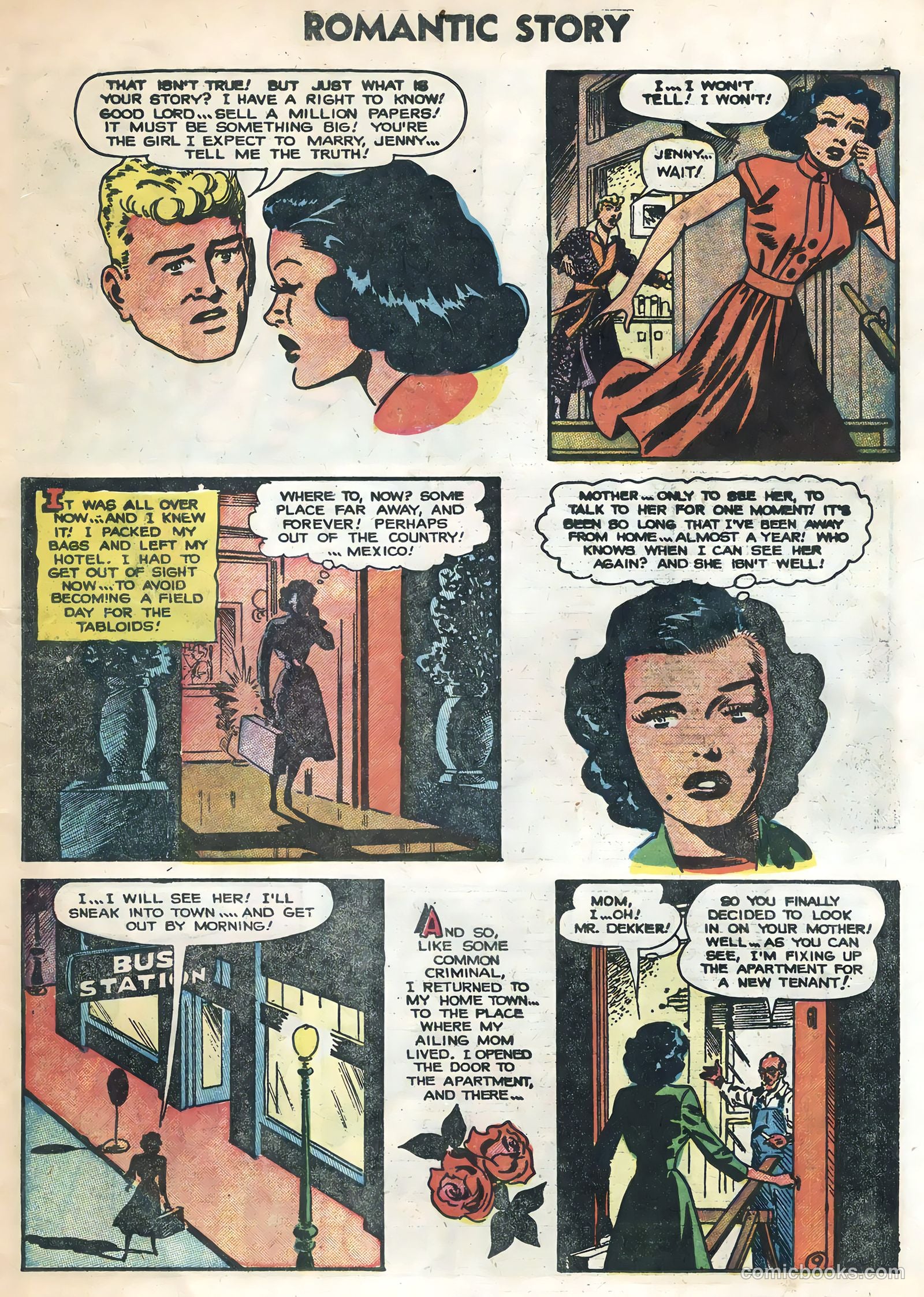 Romantic Story #23 (1954) — page 11 of 36