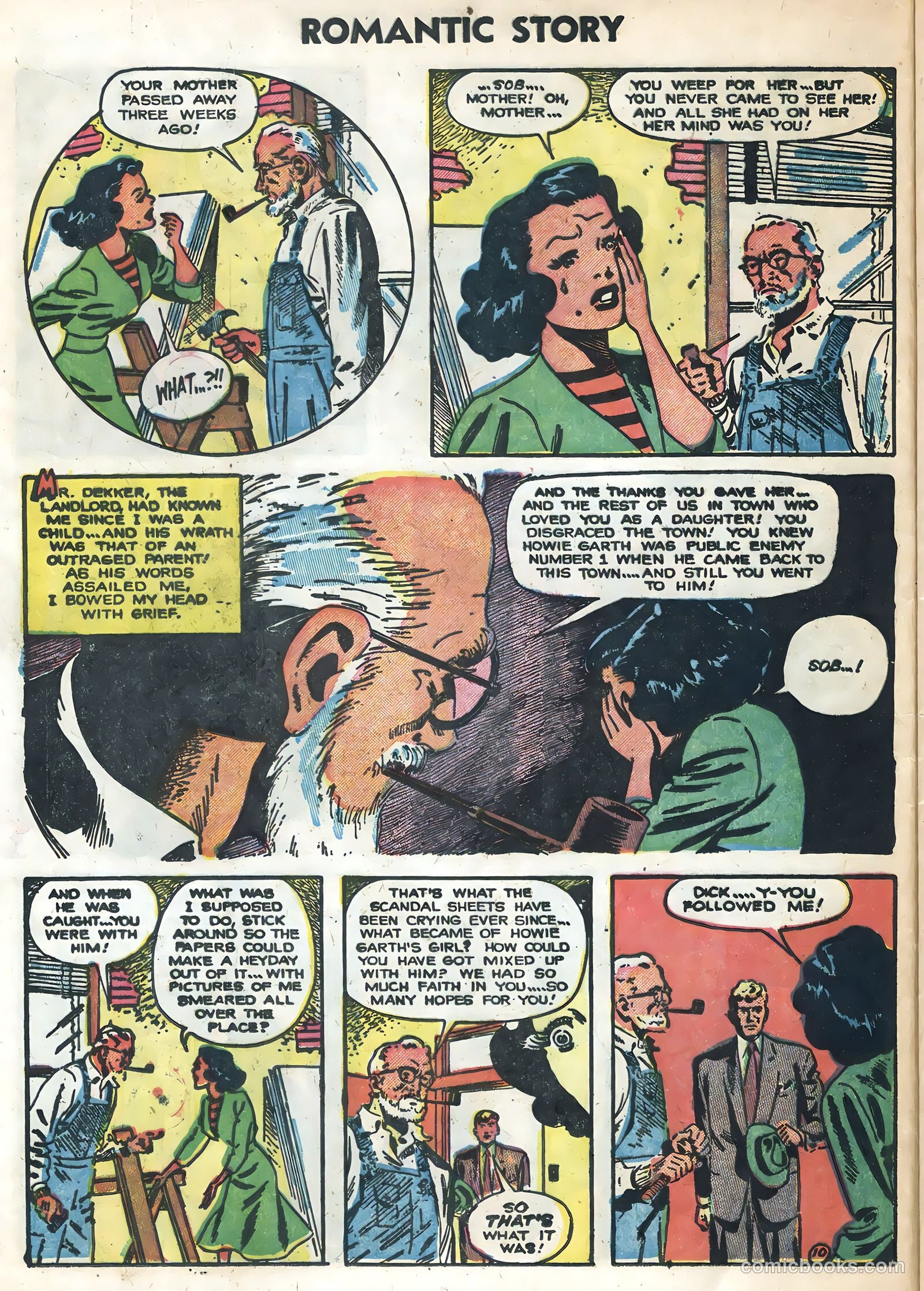 Romantic Story #23 (1954) — page 12 of 36