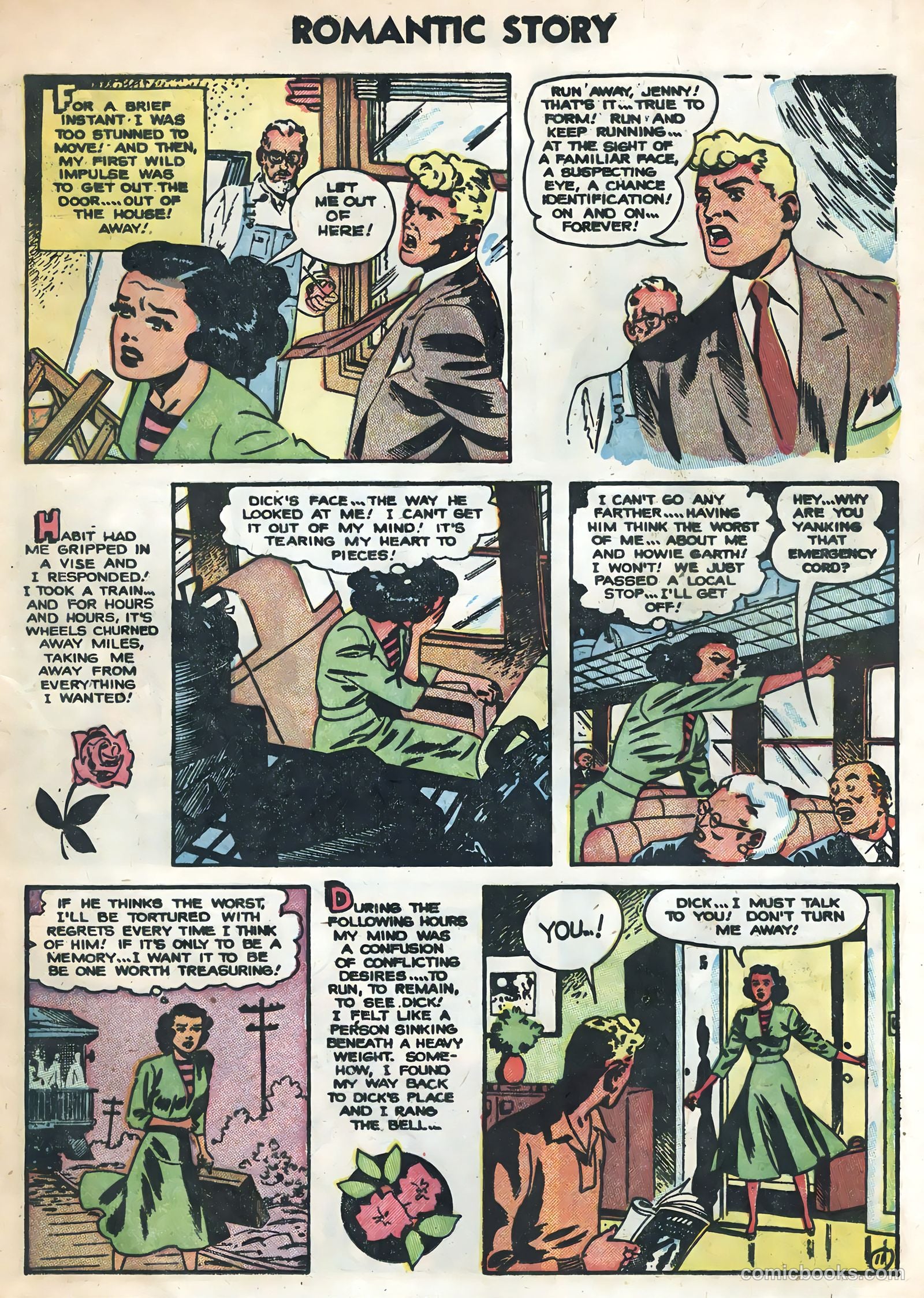 Romantic Story #23 (1954) — page 13 of 36