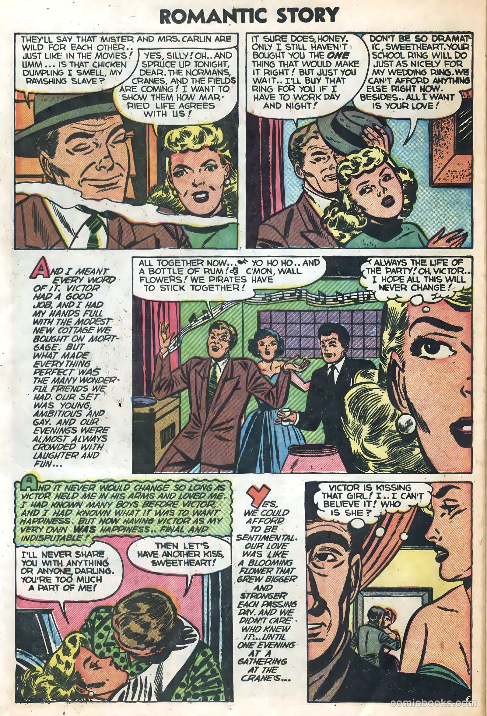 Romantic Story #23 (1954) — page 16 of 36