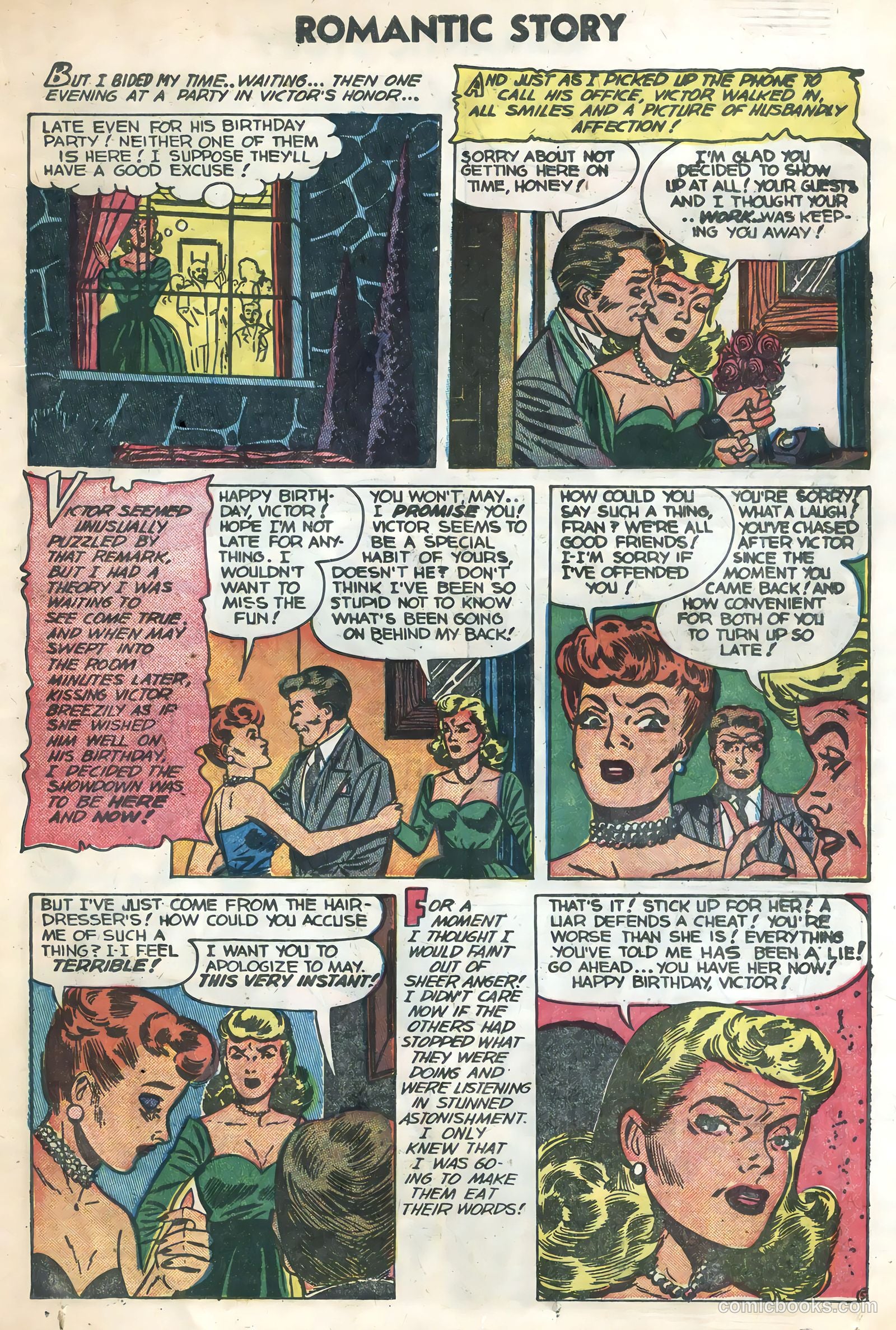 Romantic Story #23 (1954) — page 19 of 36
