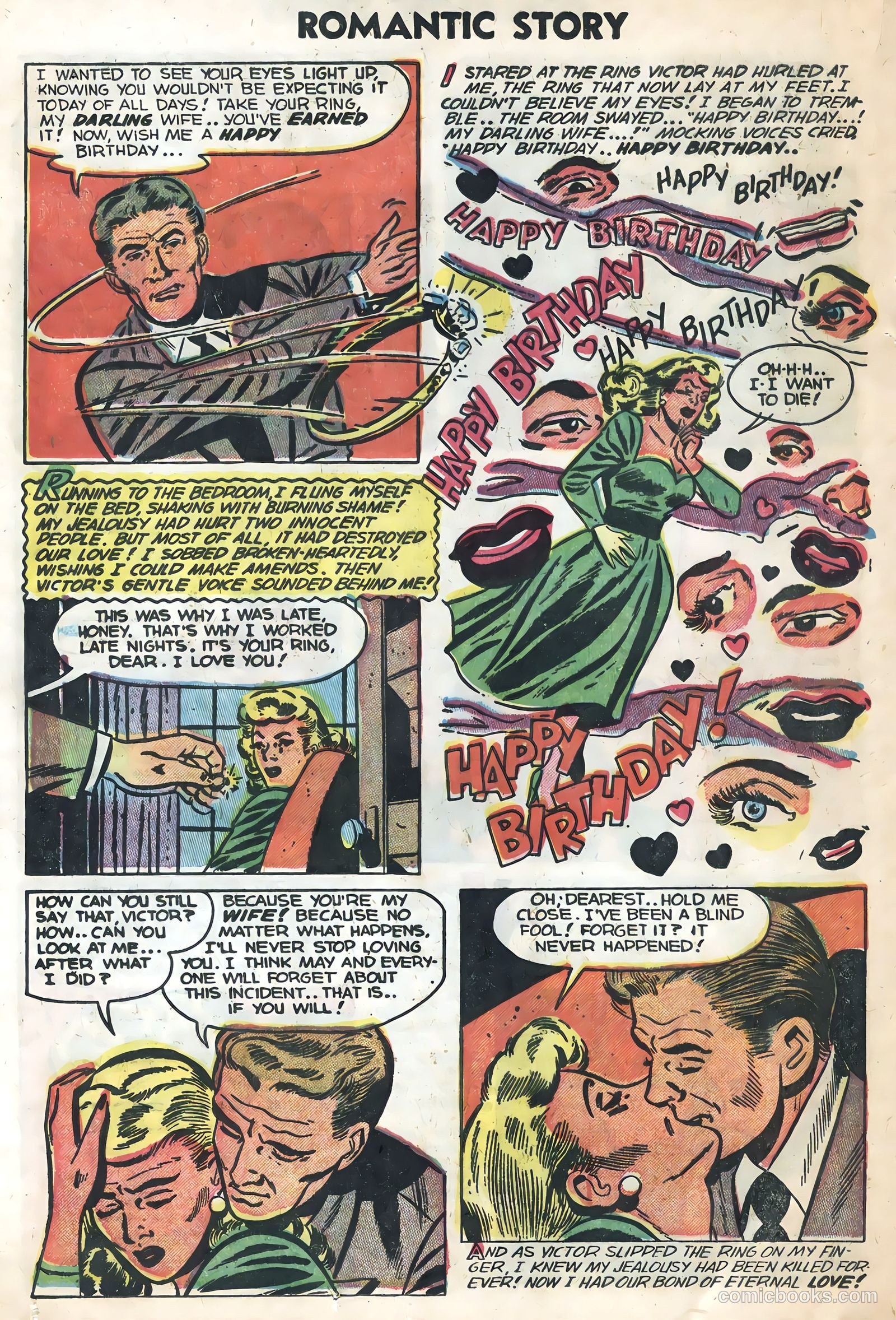 Romantic Story #23 (1954) — page 20 of 36