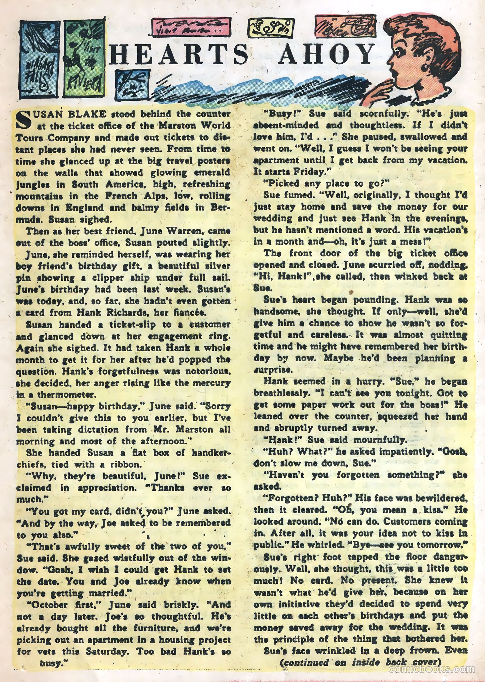 Romantic Story #23 (1954) — page 21 of 36