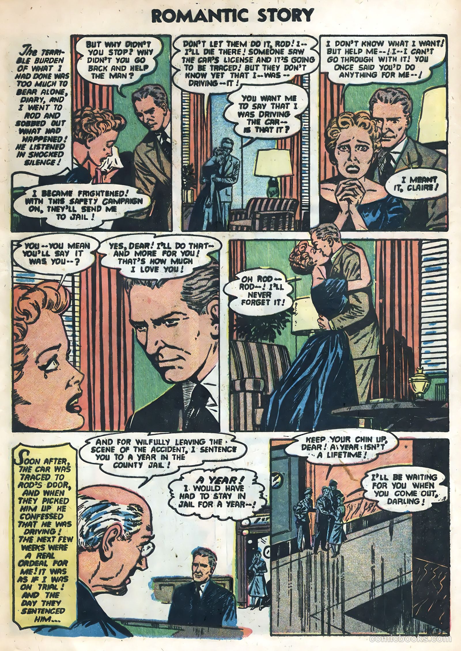 Romantic Story #23 (1954) — page 25 of 36
