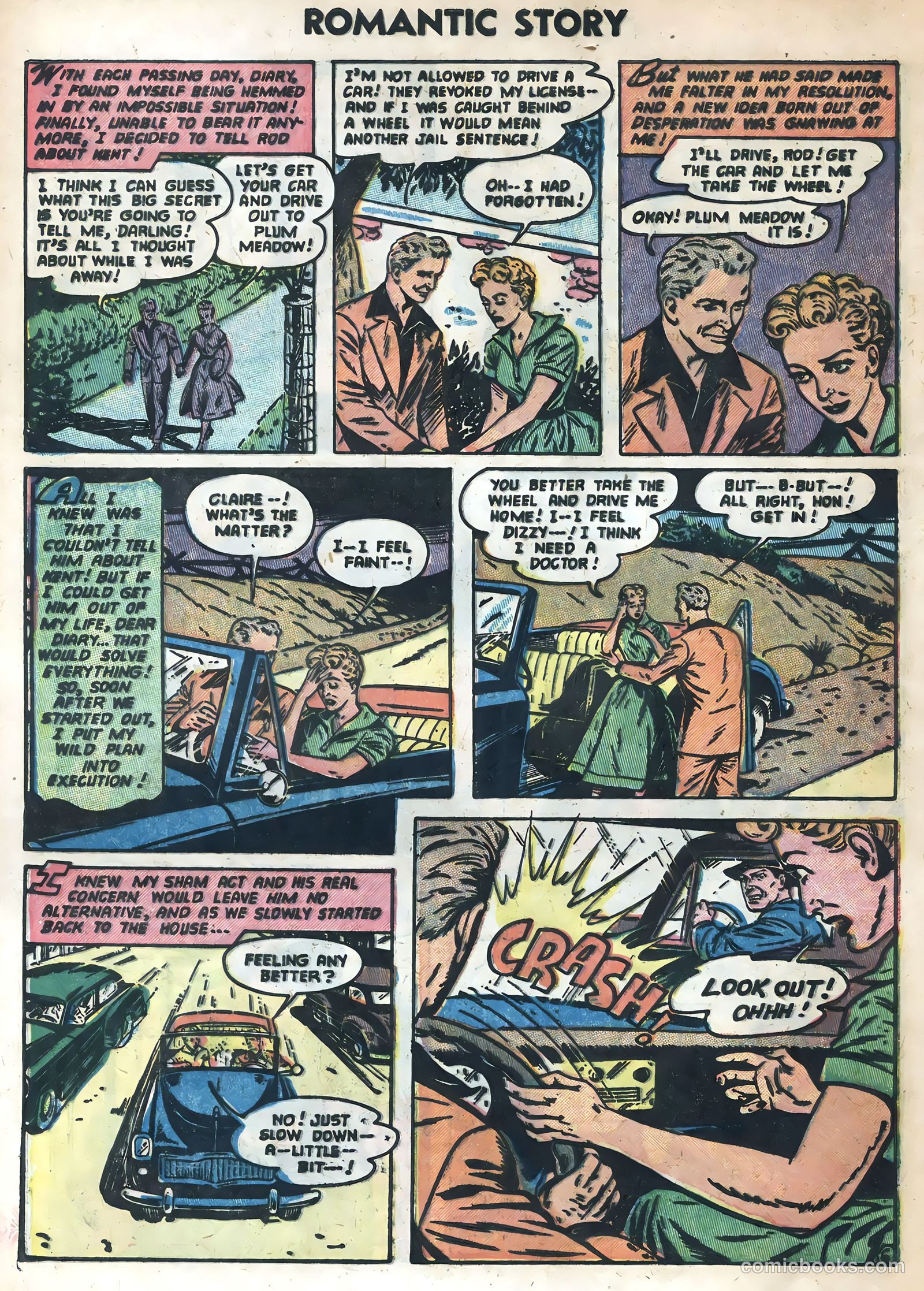 Romantic Story #23 (1954) — page 28 of 36