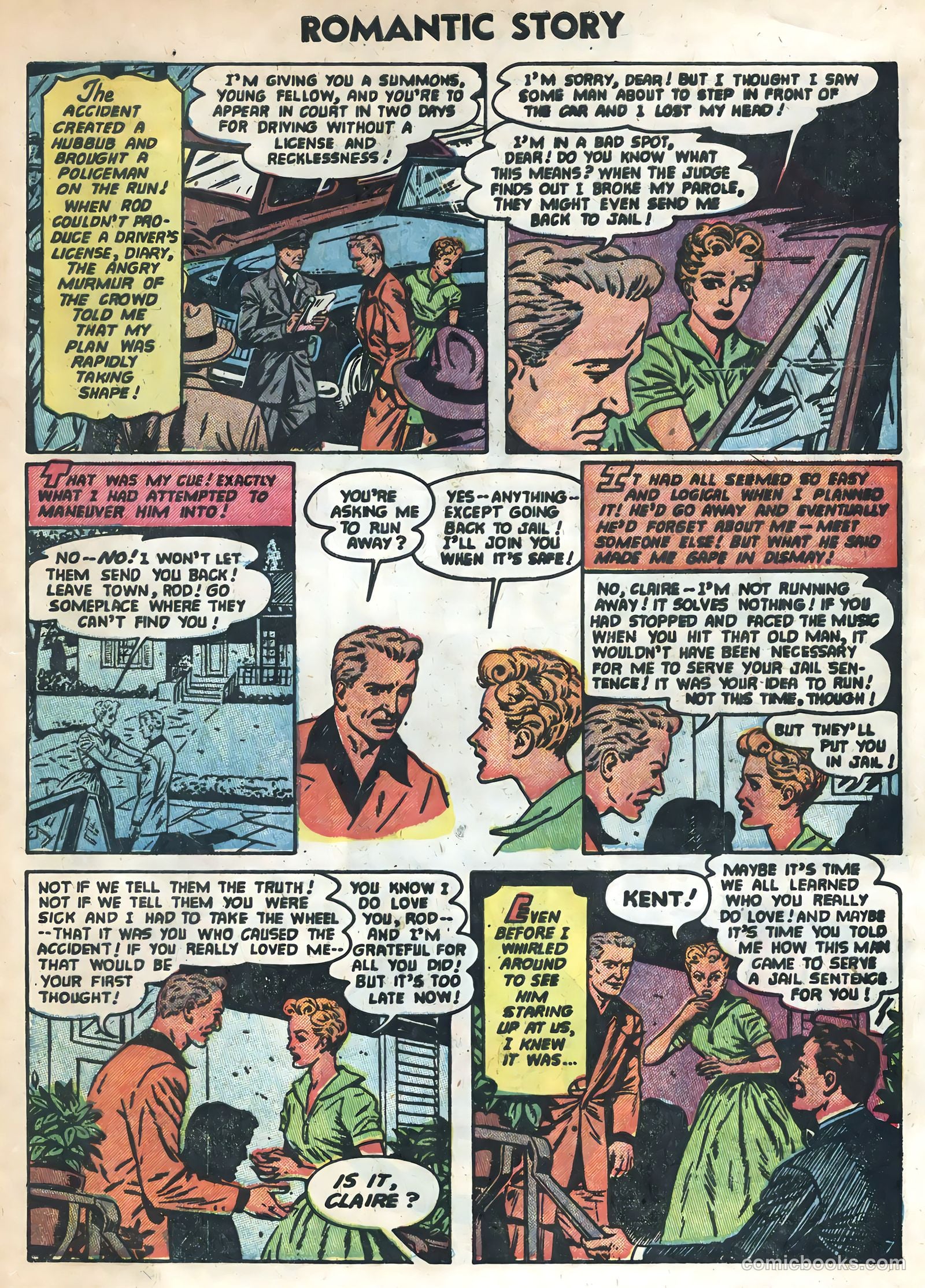 Romantic Story #23 (1954) — page 29 of 36