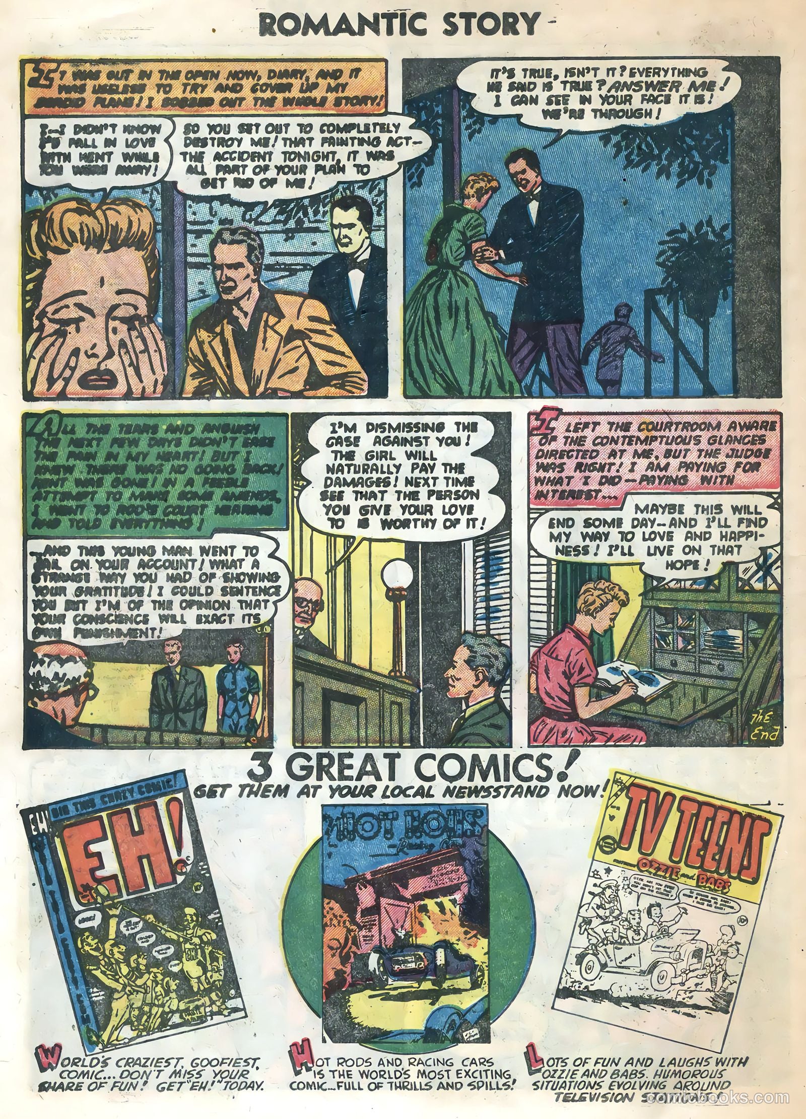 Romantic Story #23 (1954) — page 30 of 36