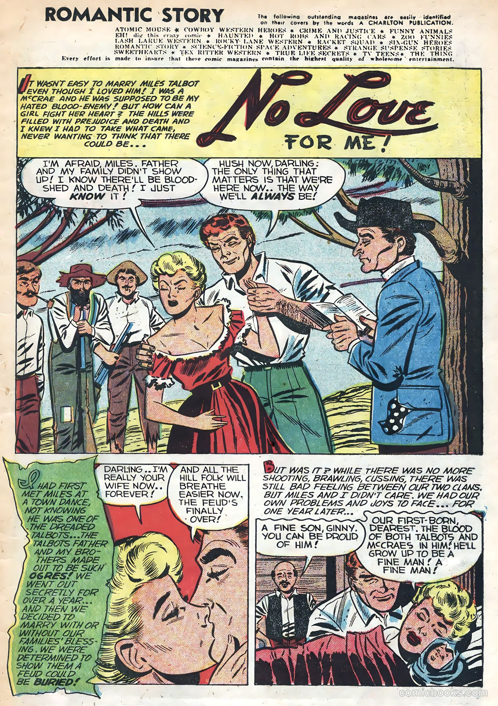 Romantic Story #24 (1954) — page 3 of 36