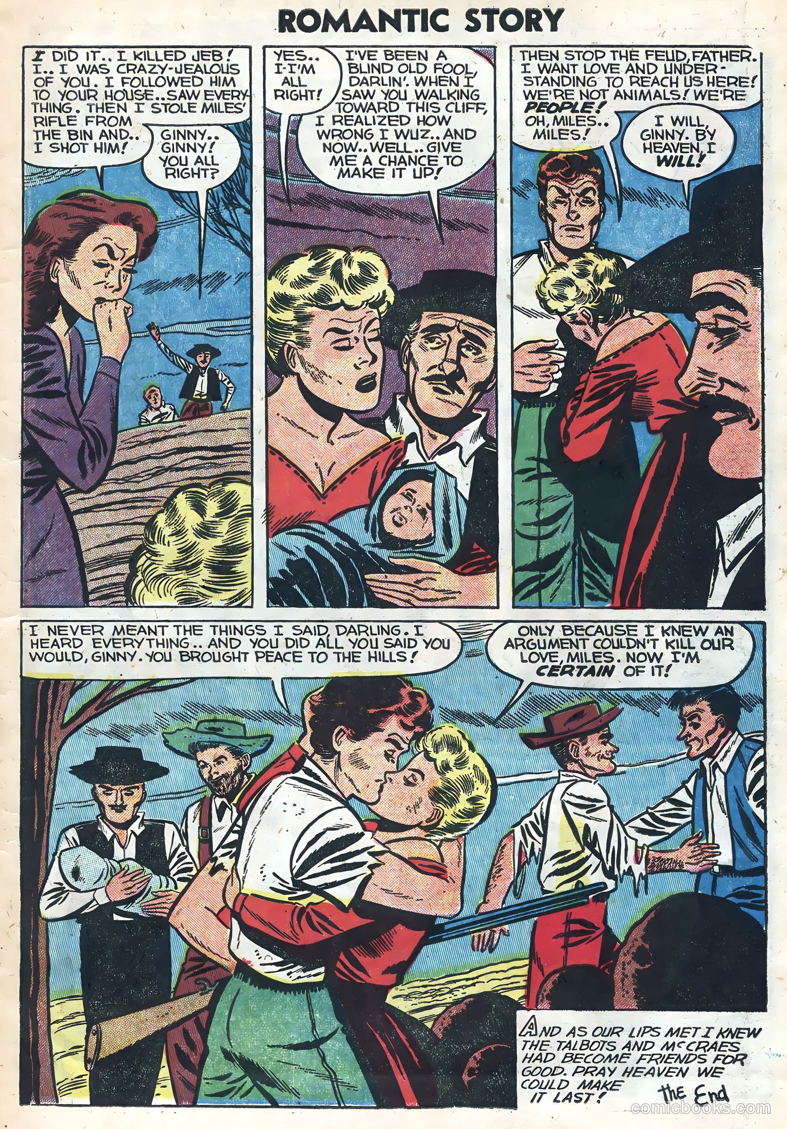 Romantic Story #24 (1954) — page 7 of 36