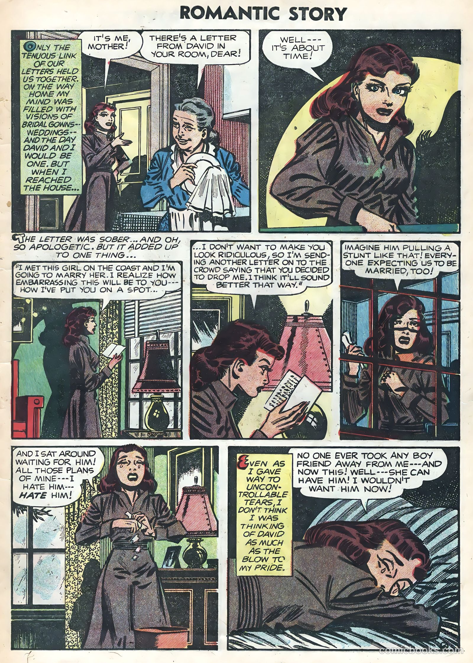 Romantic Story #24 (1954) — page 9 of 36