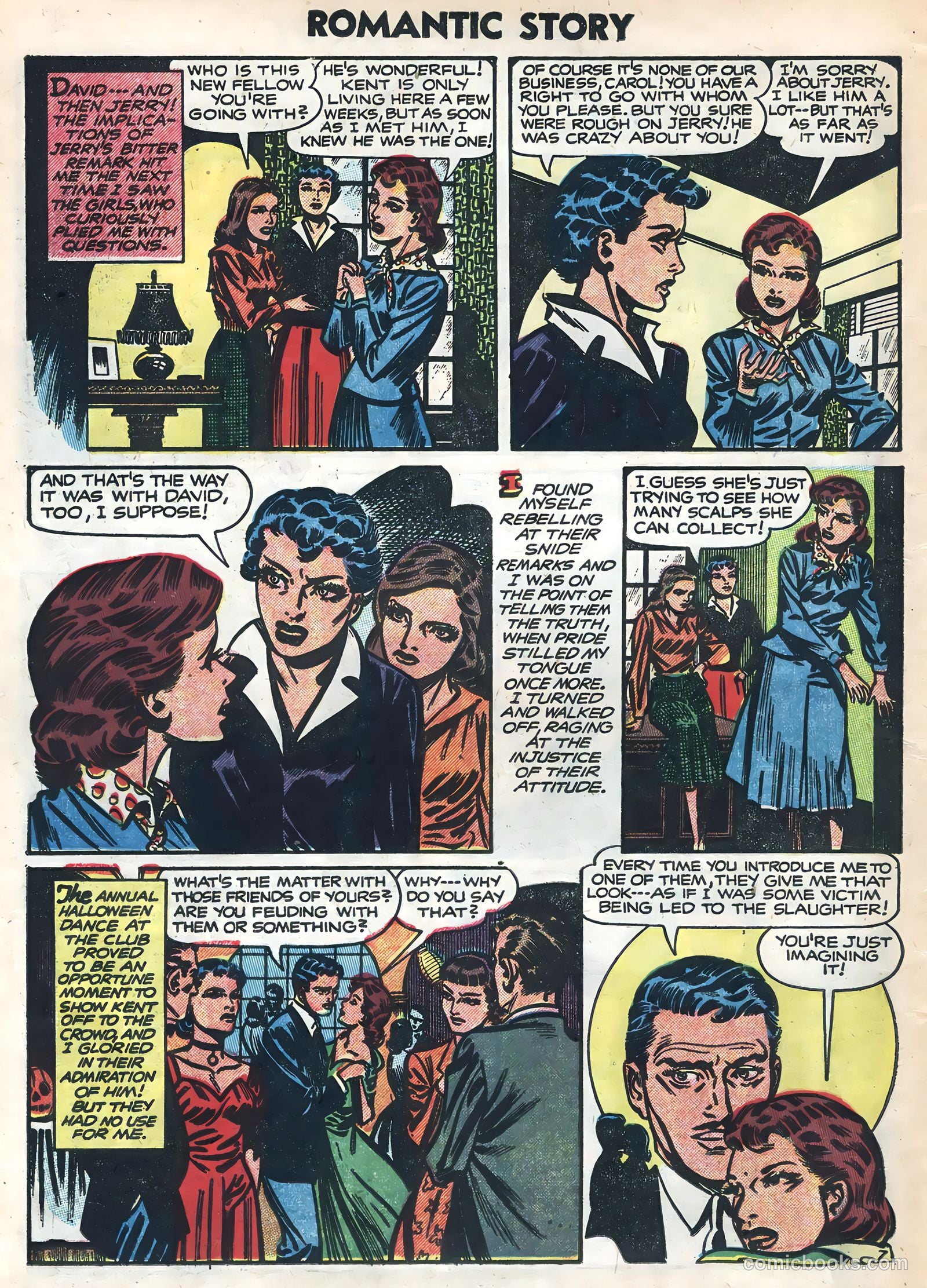 Romantic Story #24 (1954) — page 14 of 36