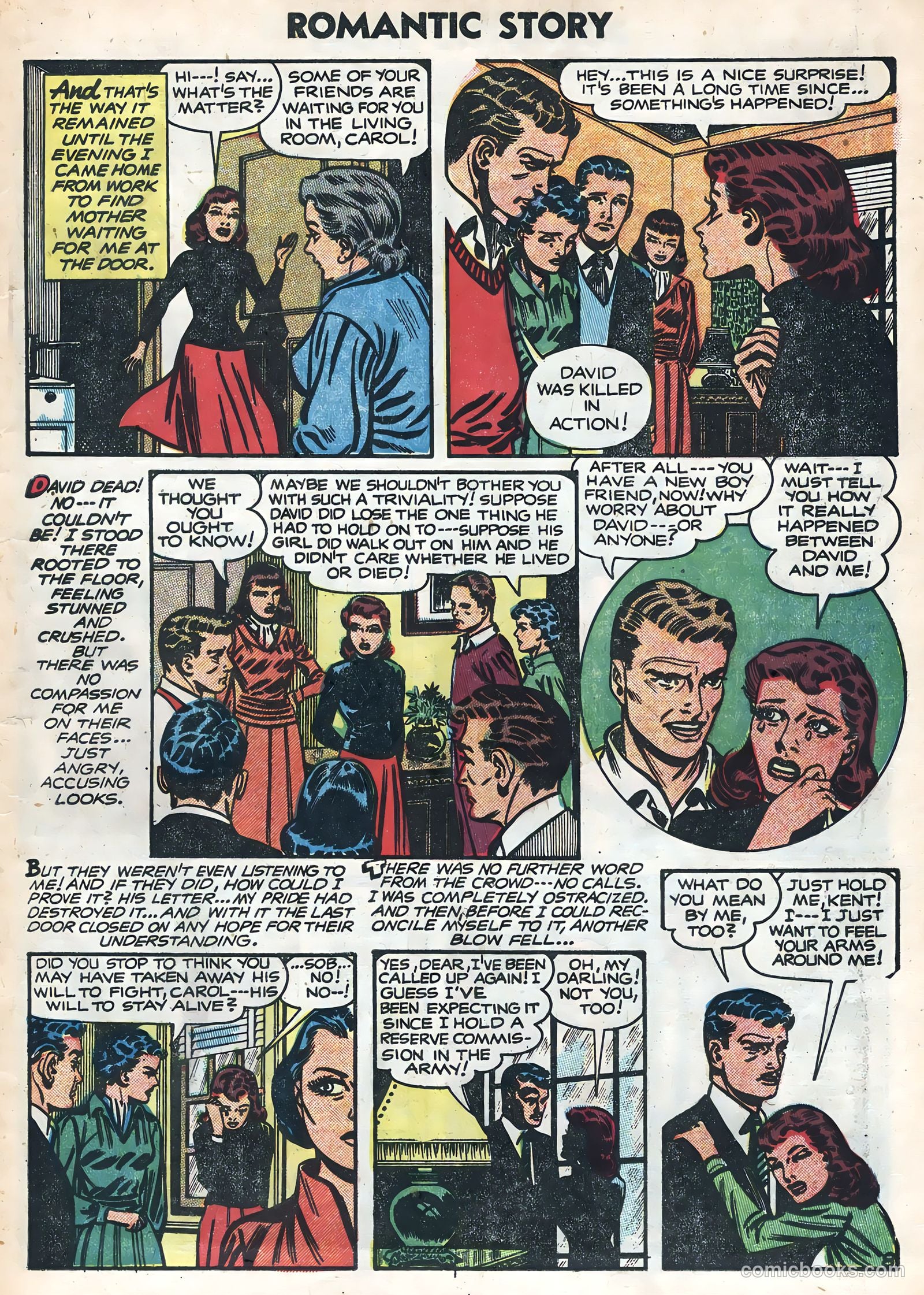 Romantic Story #24 (1954) — page 15 of 36