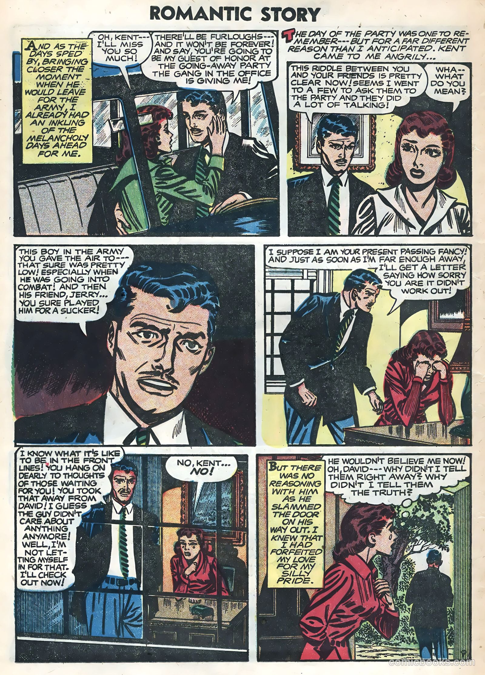 Romantic Story #24 (1954) — page 16 of 36