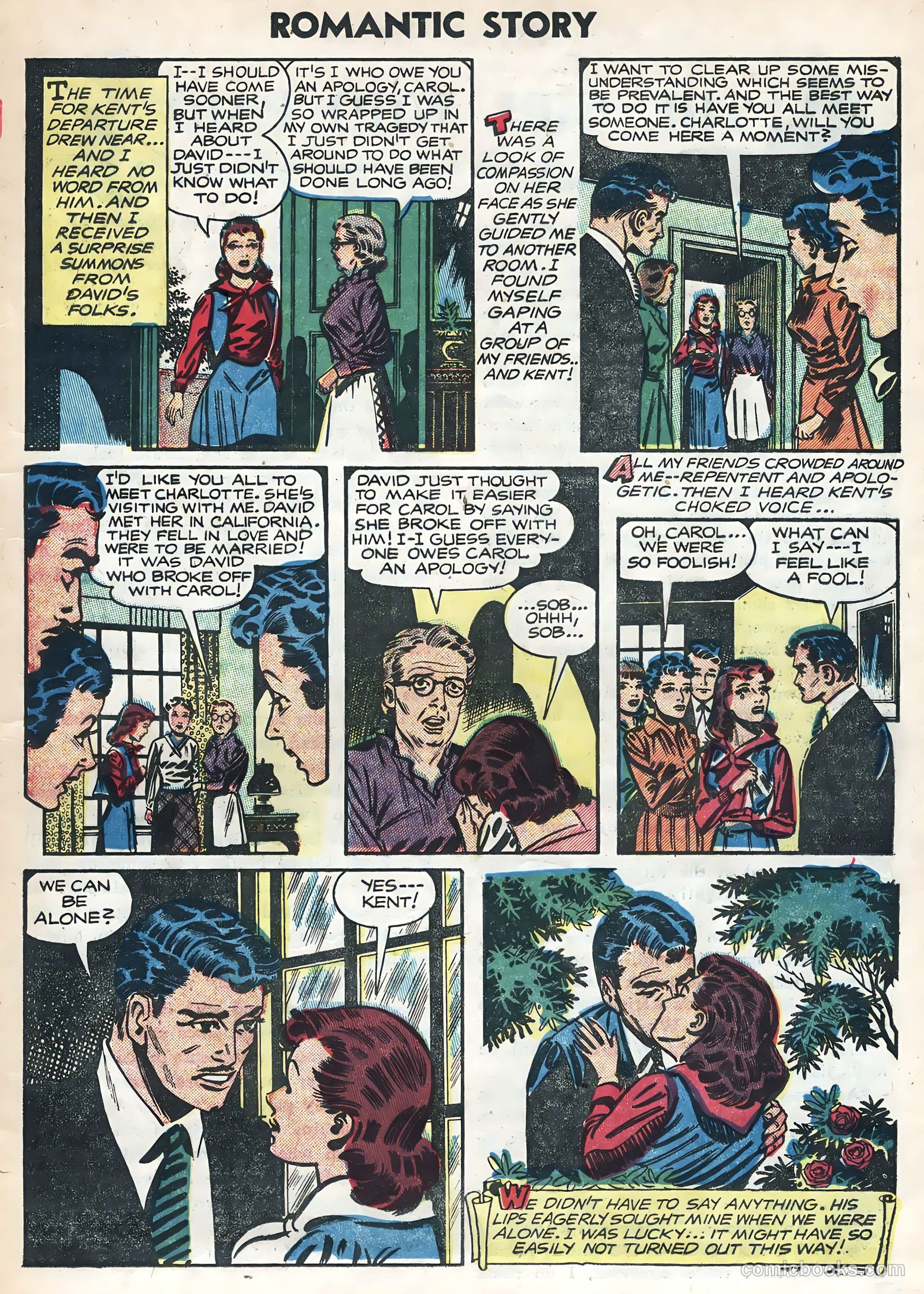 Romantic Story #24 (1954) — page 17 of 36