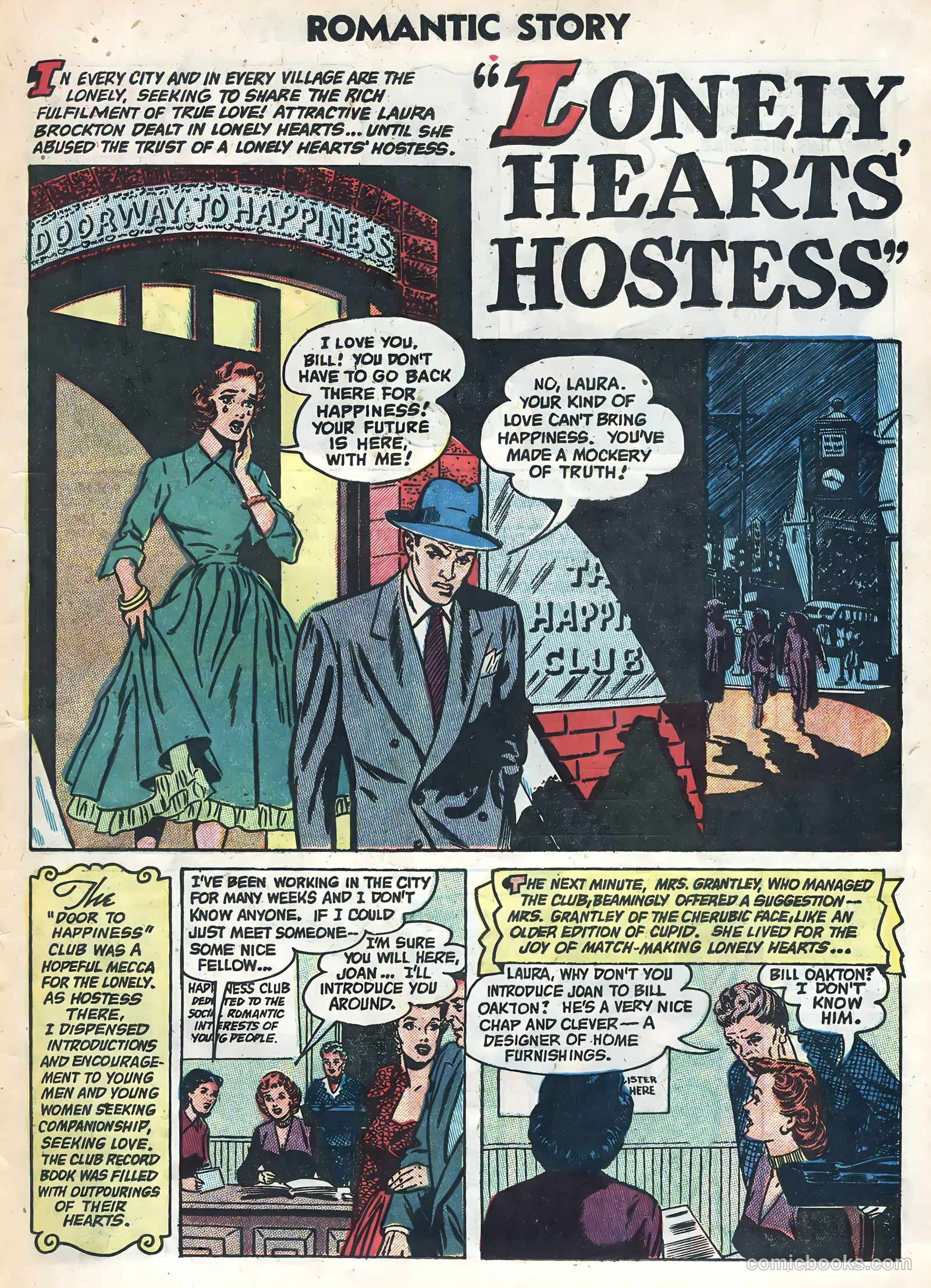 Romantic Story #24 (1954) — page 21 of 36