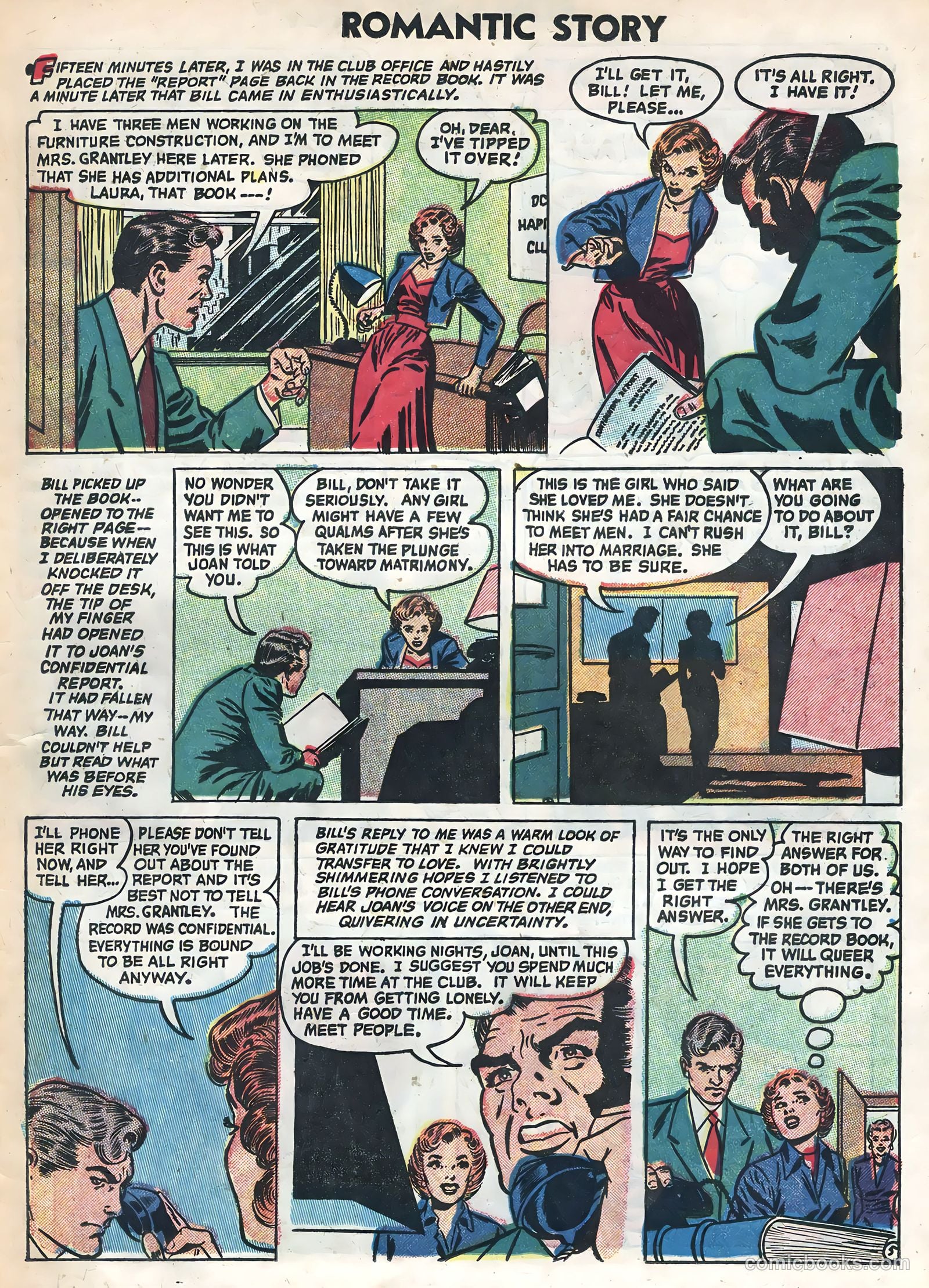 Romantic Story #24 (1954) — page 25 of 36