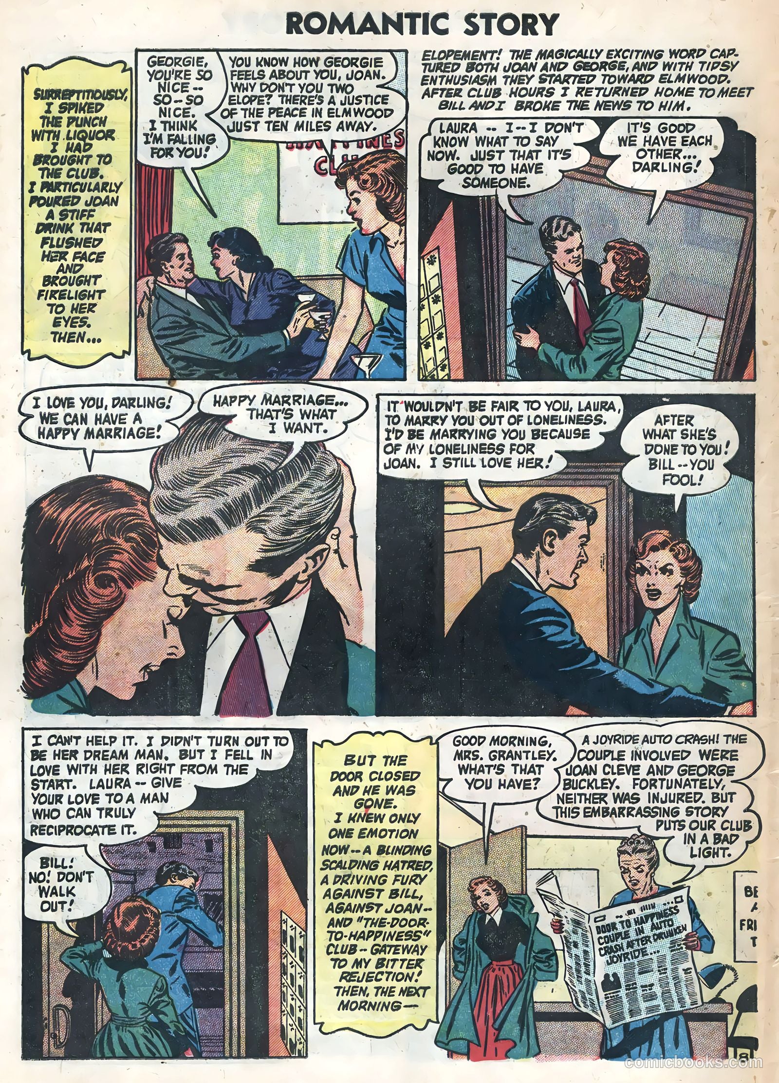 Romantic Story #24 (1954) — page 28 of 36