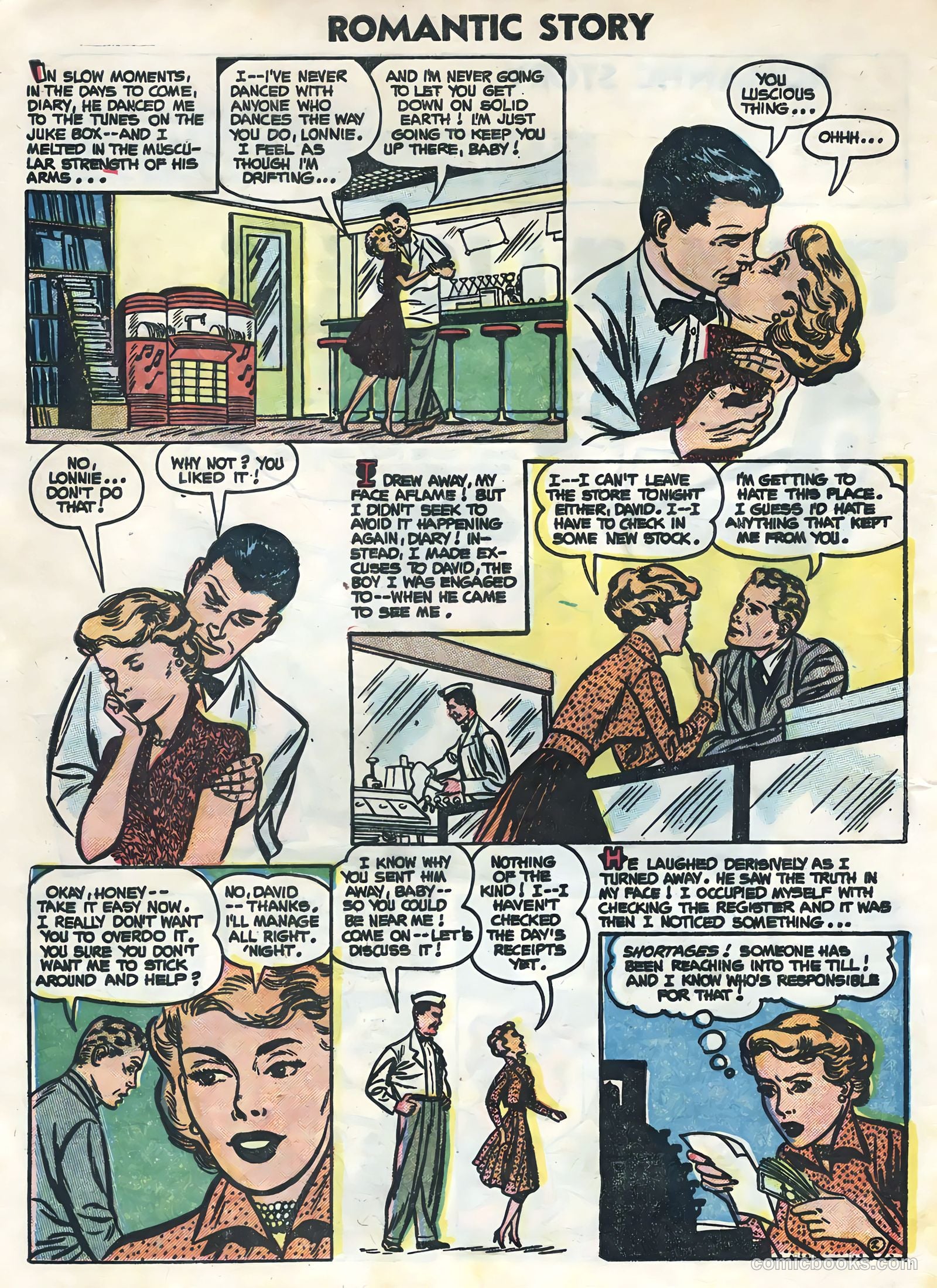 Romantic Story #25 (1954) — page 4 of 36
