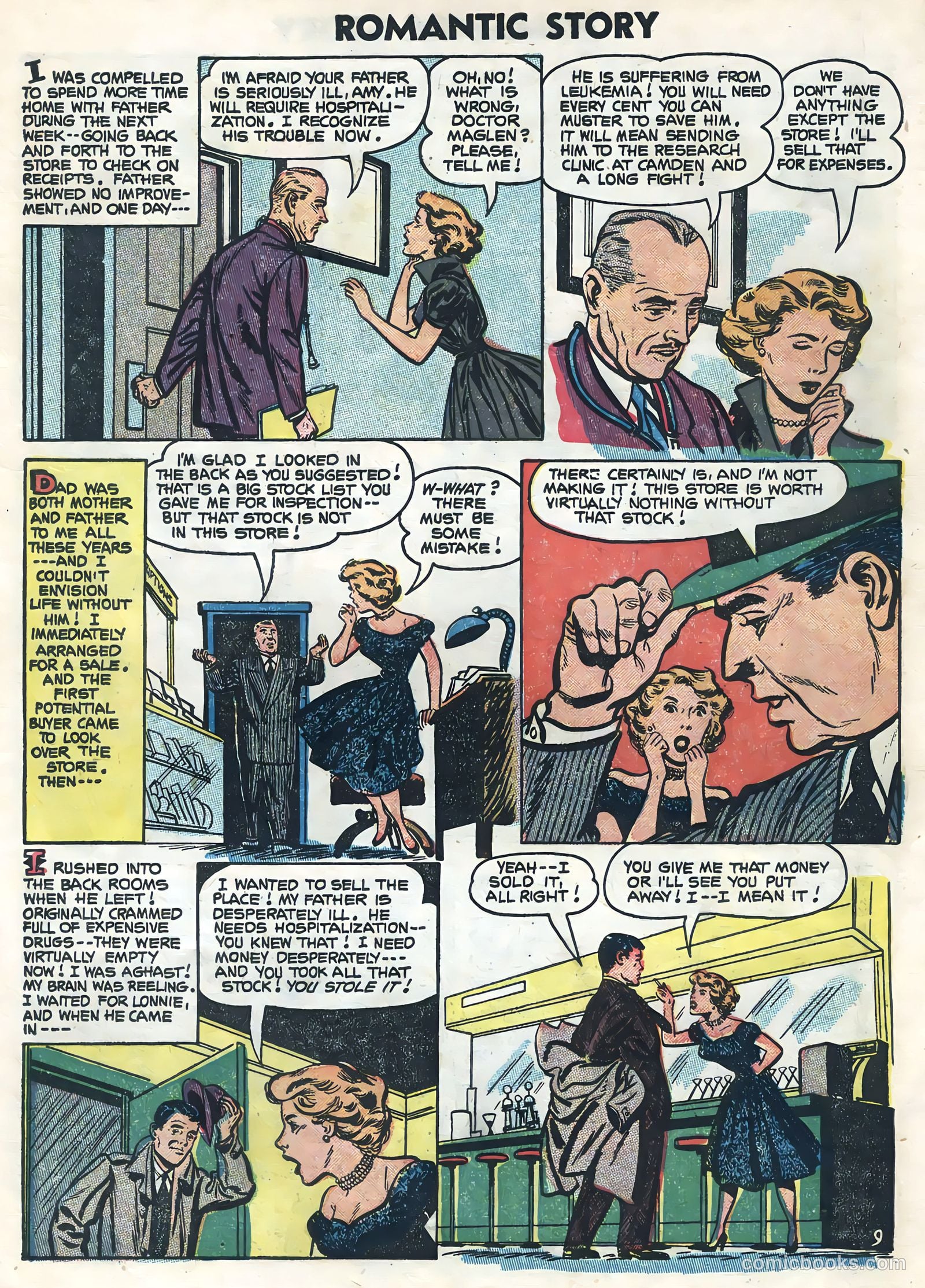 Romantic Story #25 (1954) — page 11 of 36