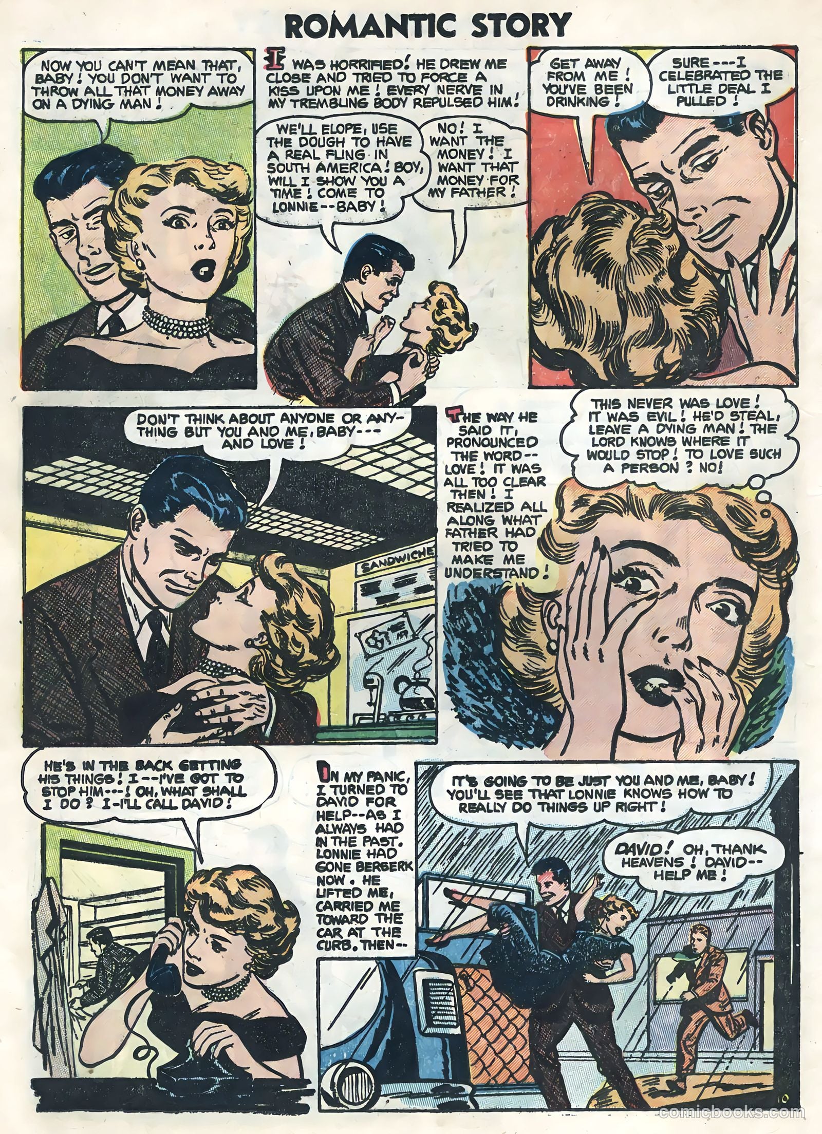 Romantic Story #25 (1954) — page 12 of 36