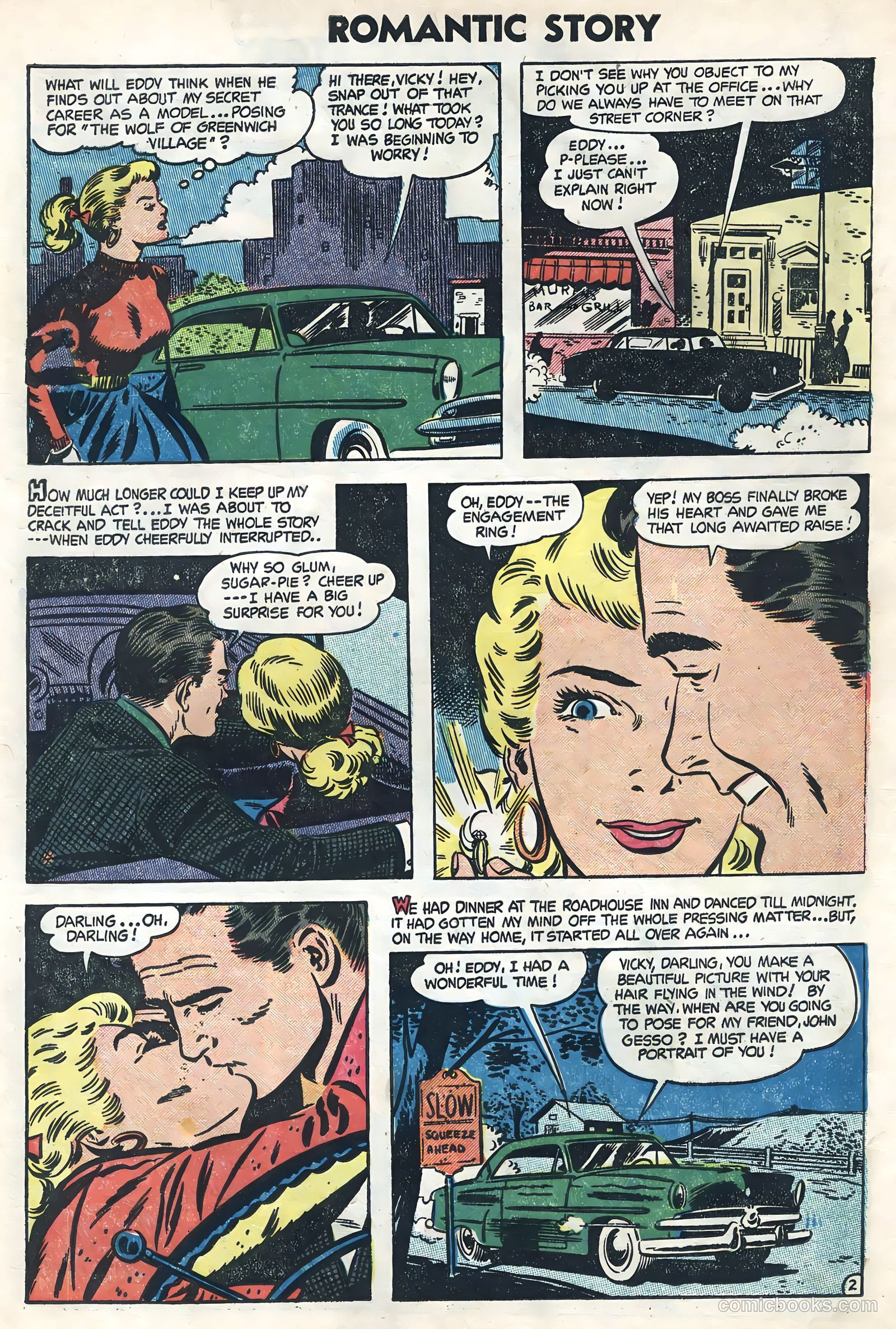Romantic Story #25 (1954) — page 15 of 36