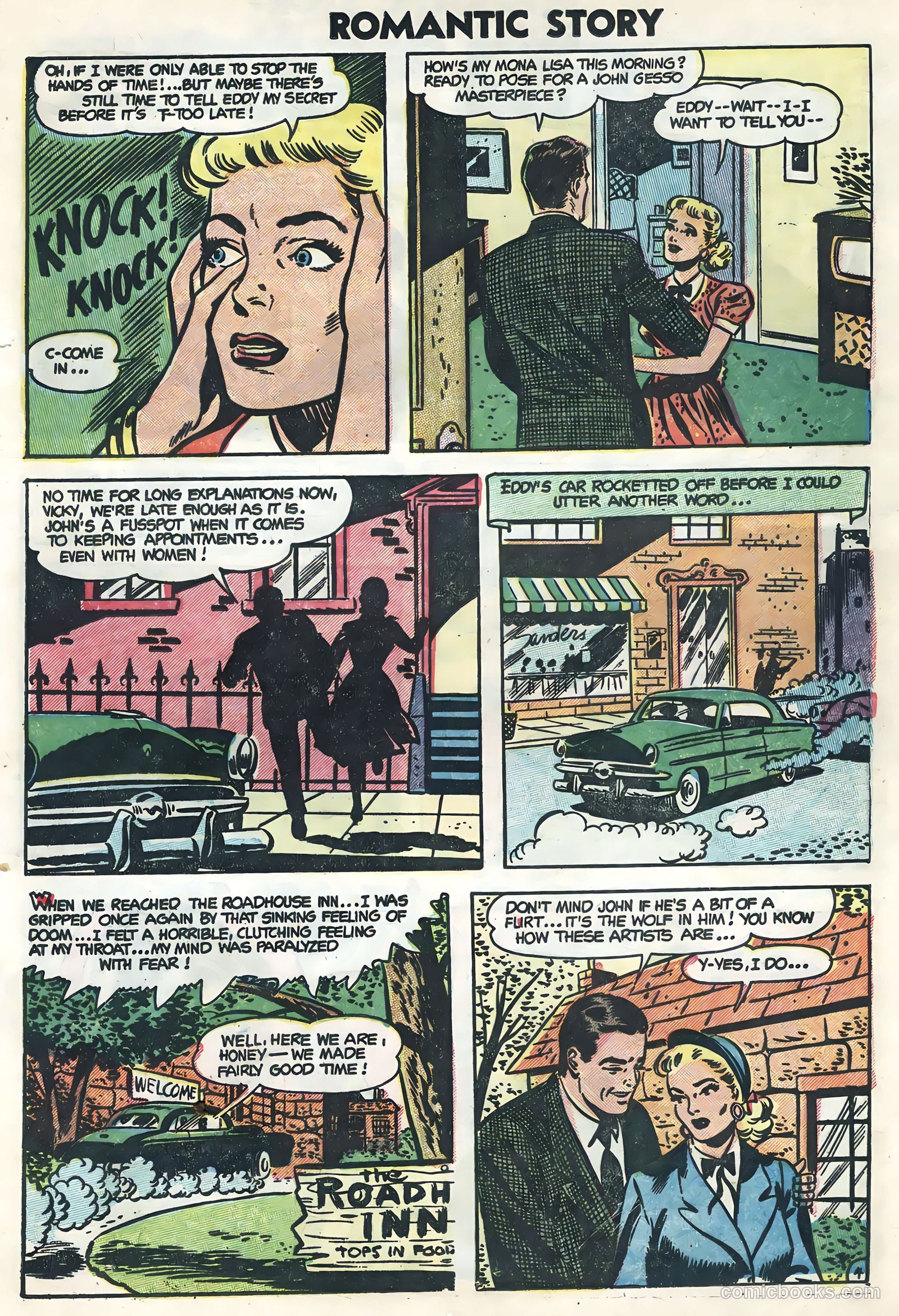 Romantic Story #25 (1954) — page 17 of 36