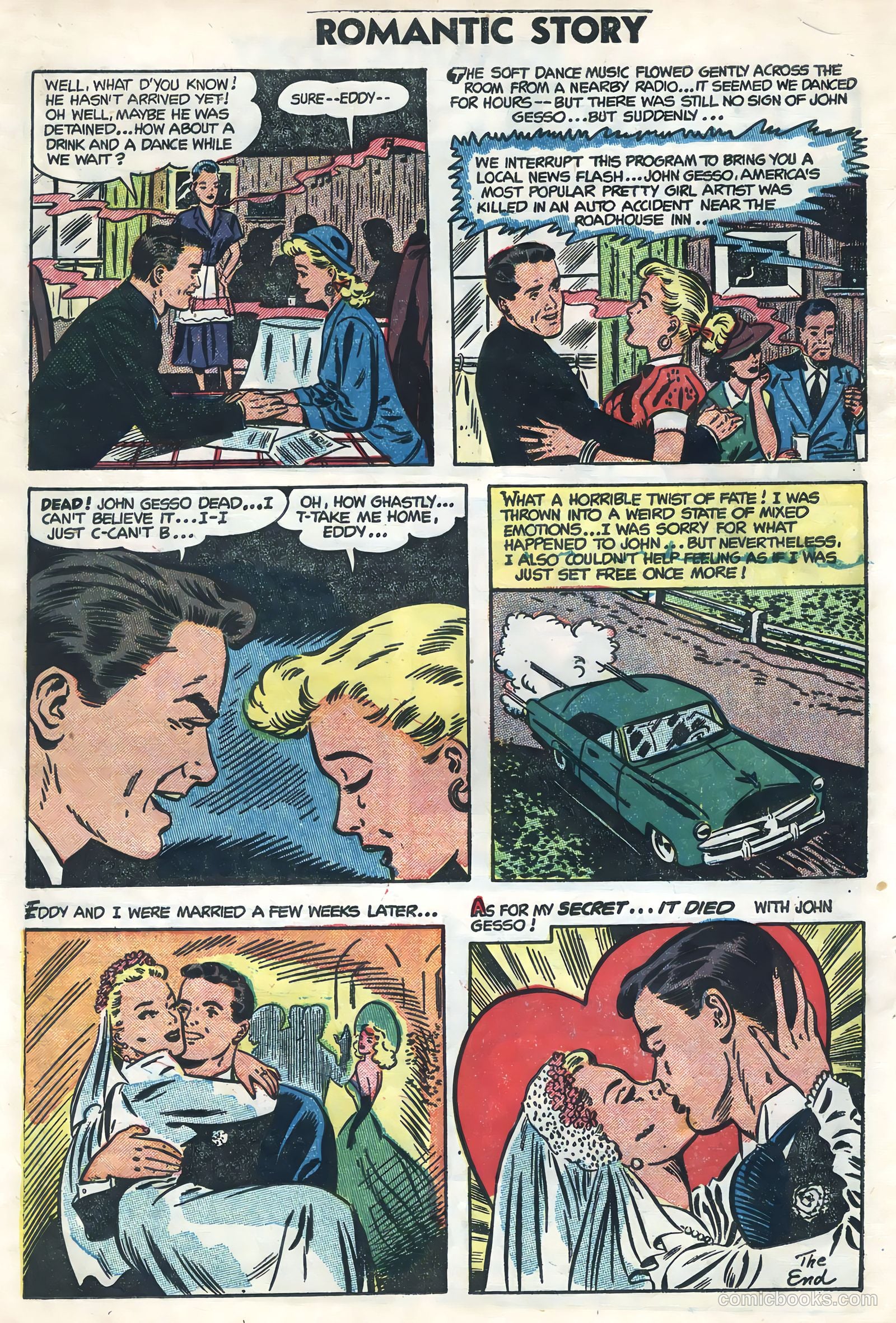 Romantic Story #25 (1954) — page 18 of 36