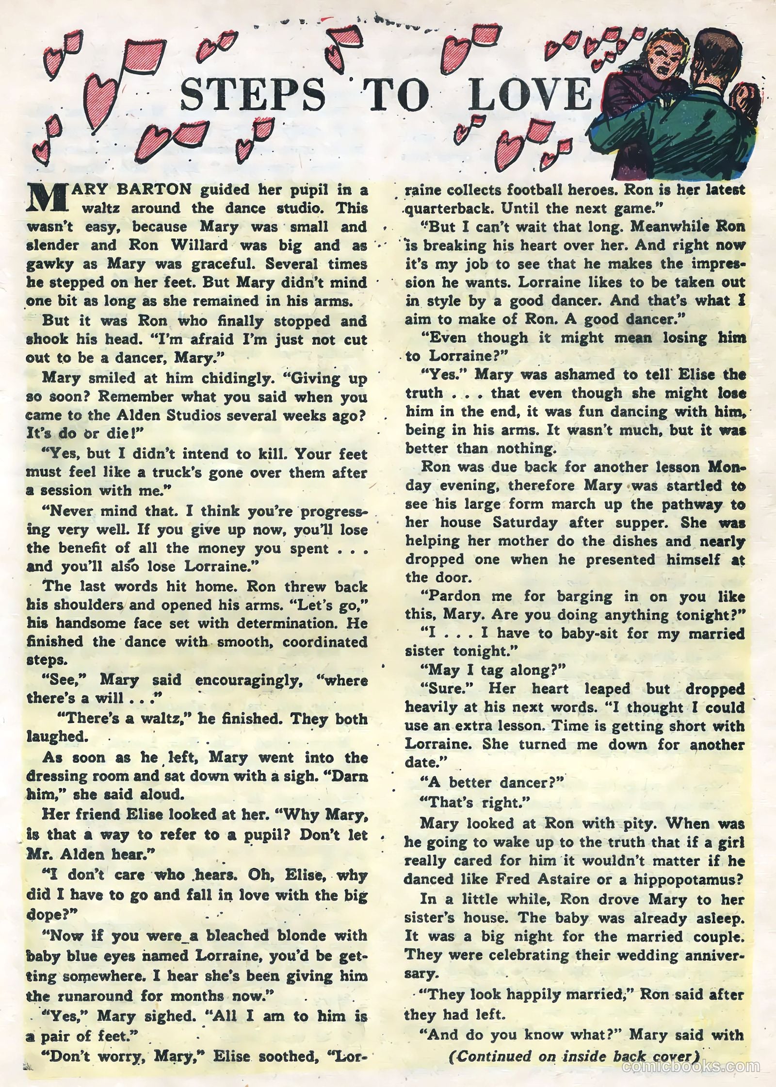 Romantic Story #25 (1954) — page 19 of 36