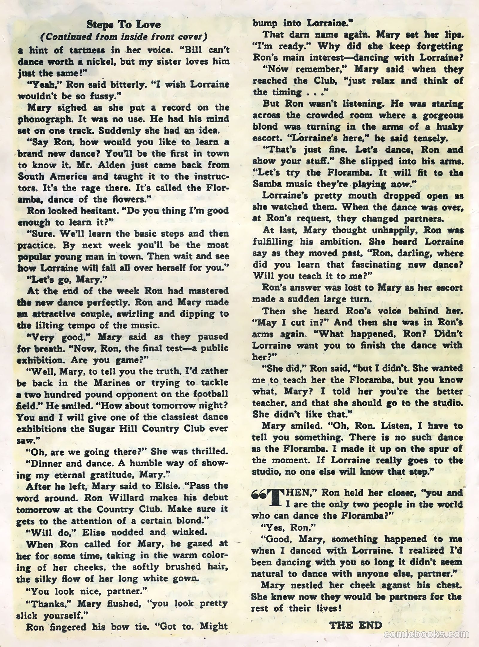 Romantic Story #25 (1954) — page 20 of 36