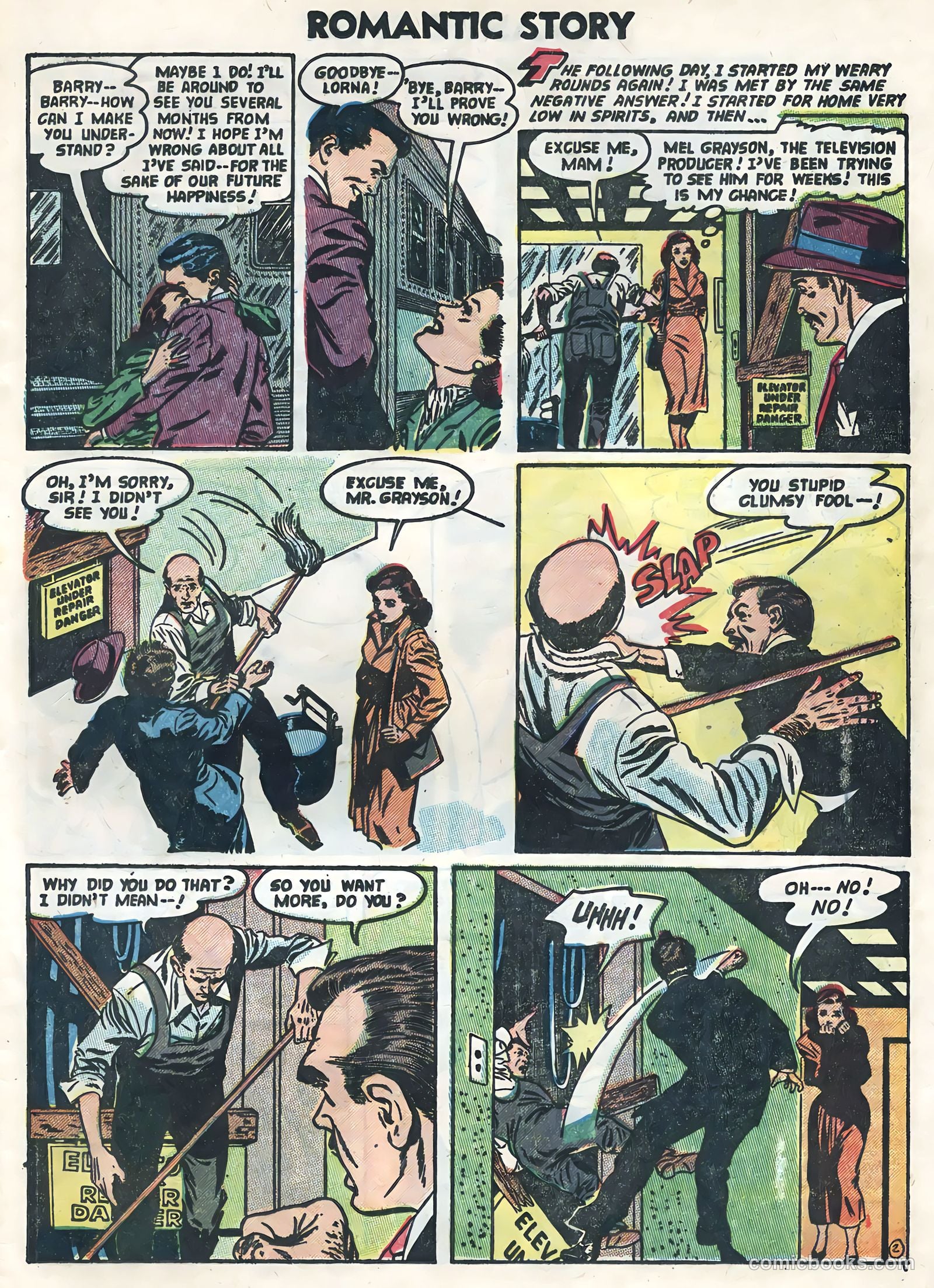 Romantic Story #25 (1954) — page 25 of 36