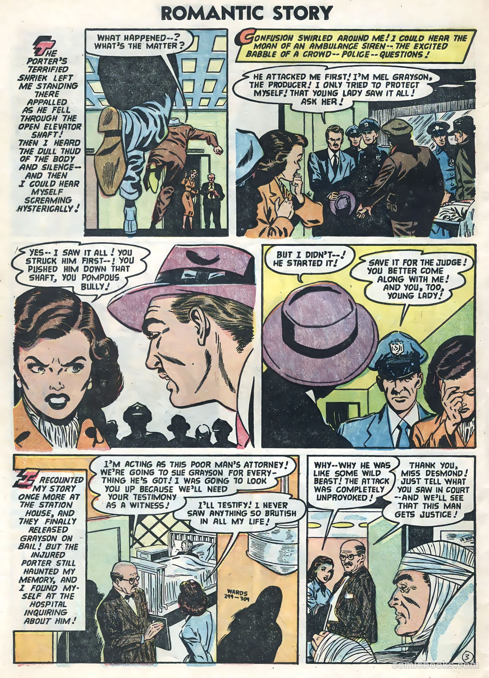 Romantic Story #25 (1954) — page 26 of 36