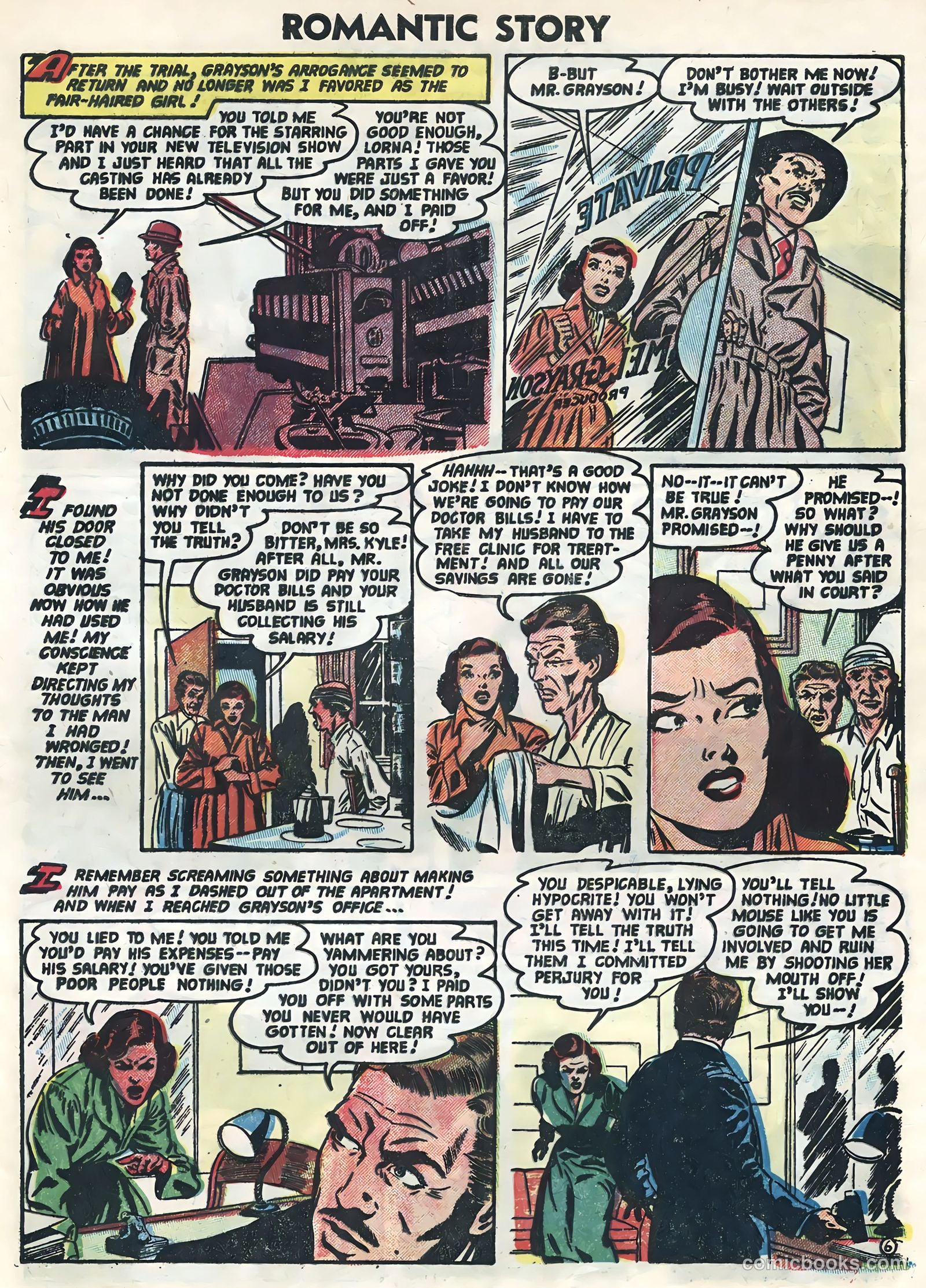 Romantic Story #25 (1954) — page 29 of 36