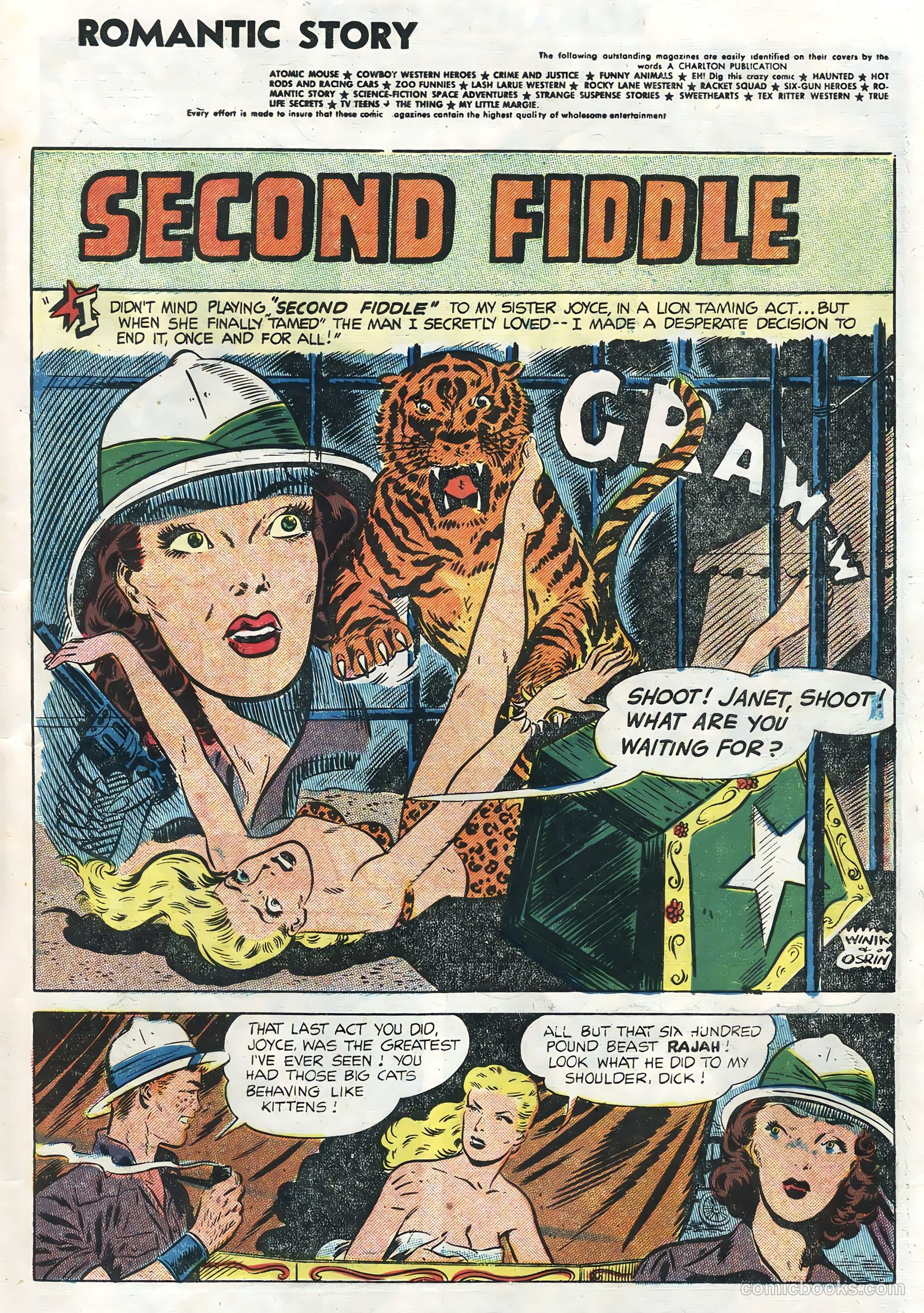 Romantic Story #26 (1954) — page 3 of 36