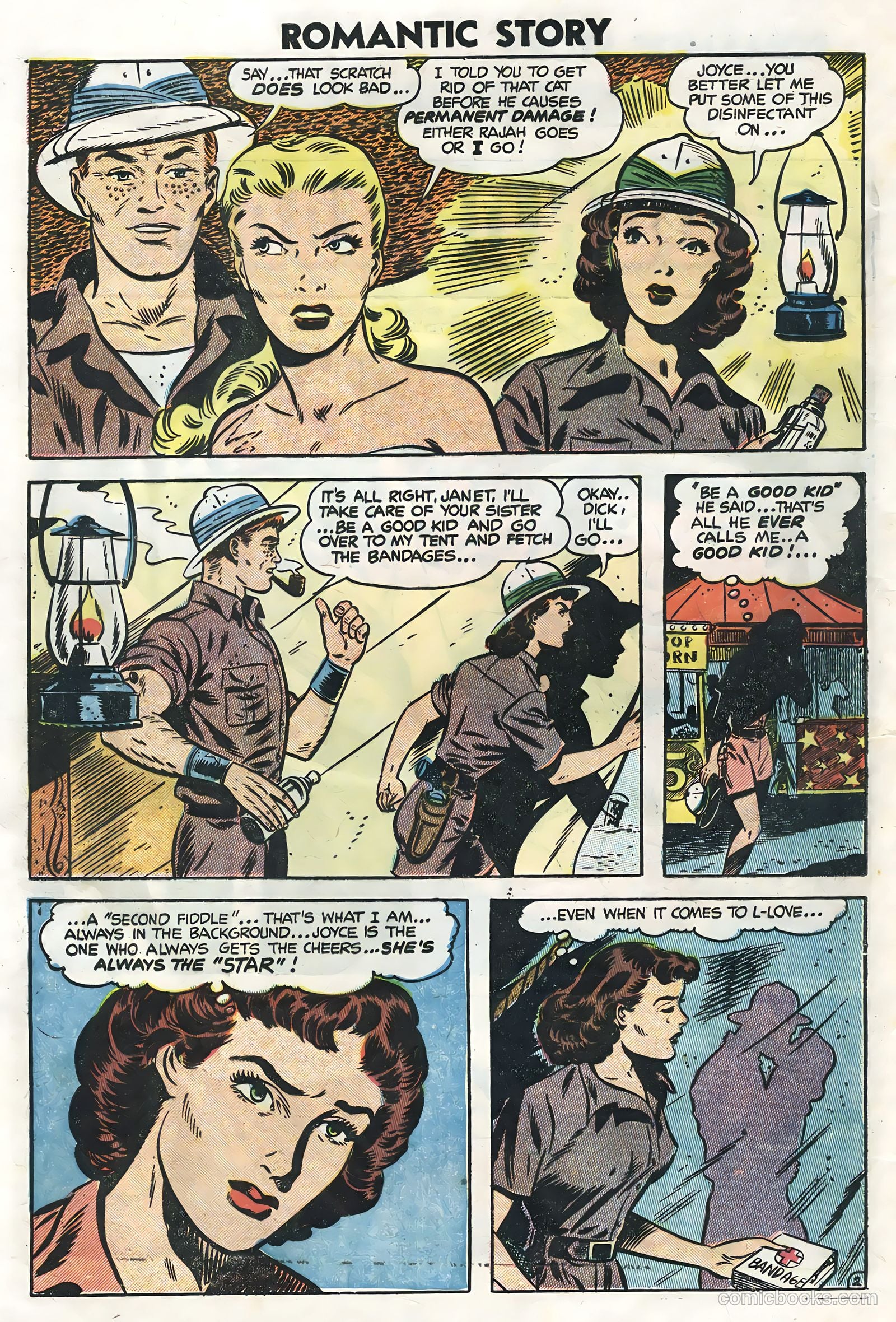 Romantic Story #26 (1954) — page 4 of 36
