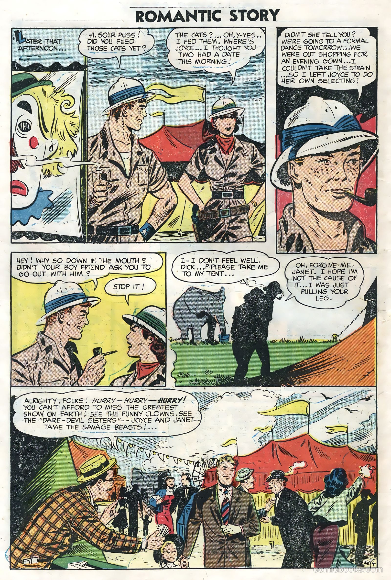 Romantic Story #26 (1954) — page 6 of 36