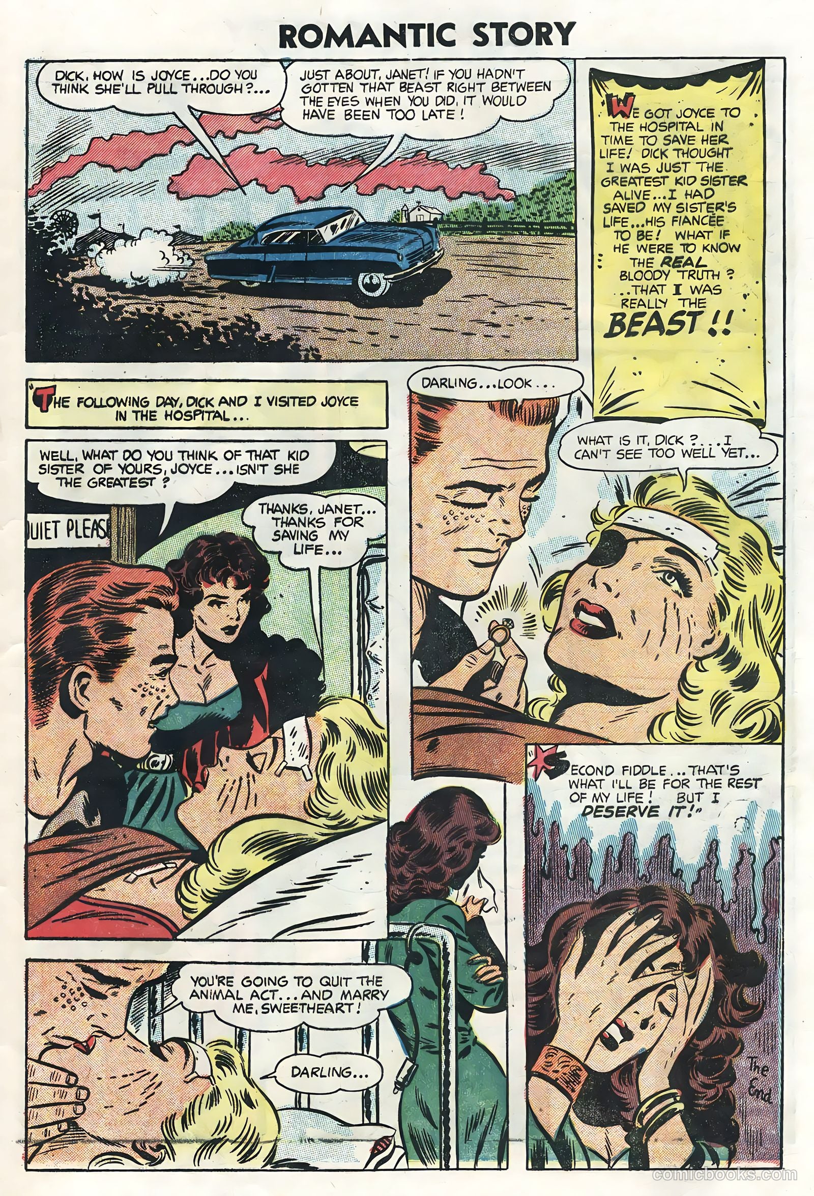 Romantic Story #26 (1954) — page 9 of 36