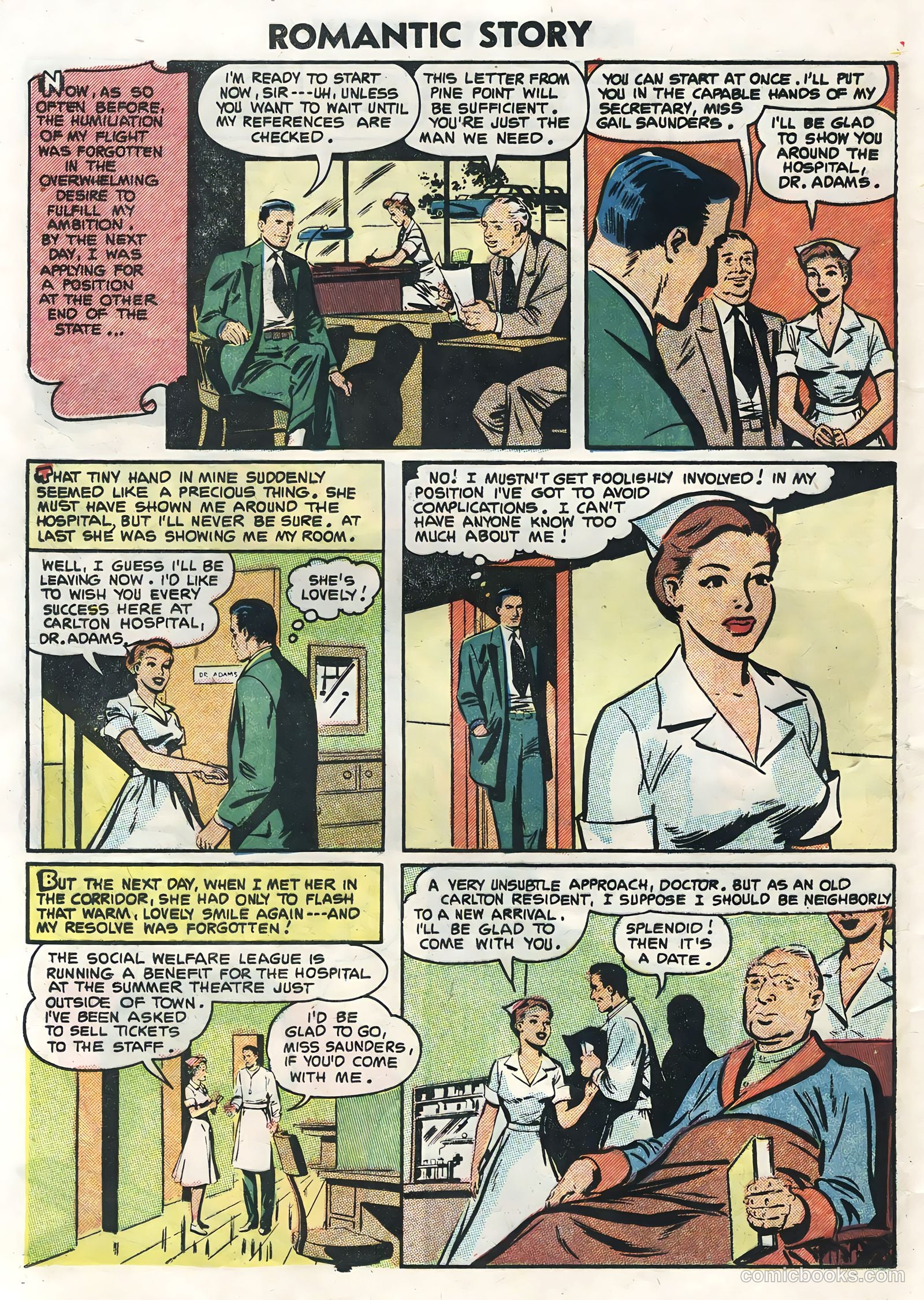 Romantic Story #26 (1954) — page 12 of 36