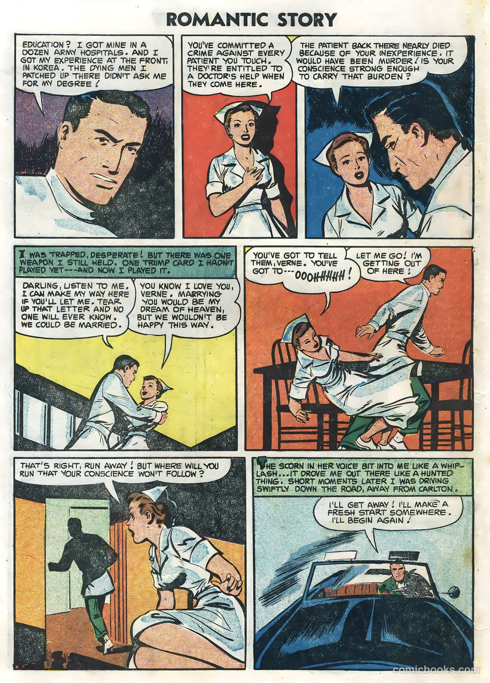 Romantic Story #26 (1954) — page 18 of 36