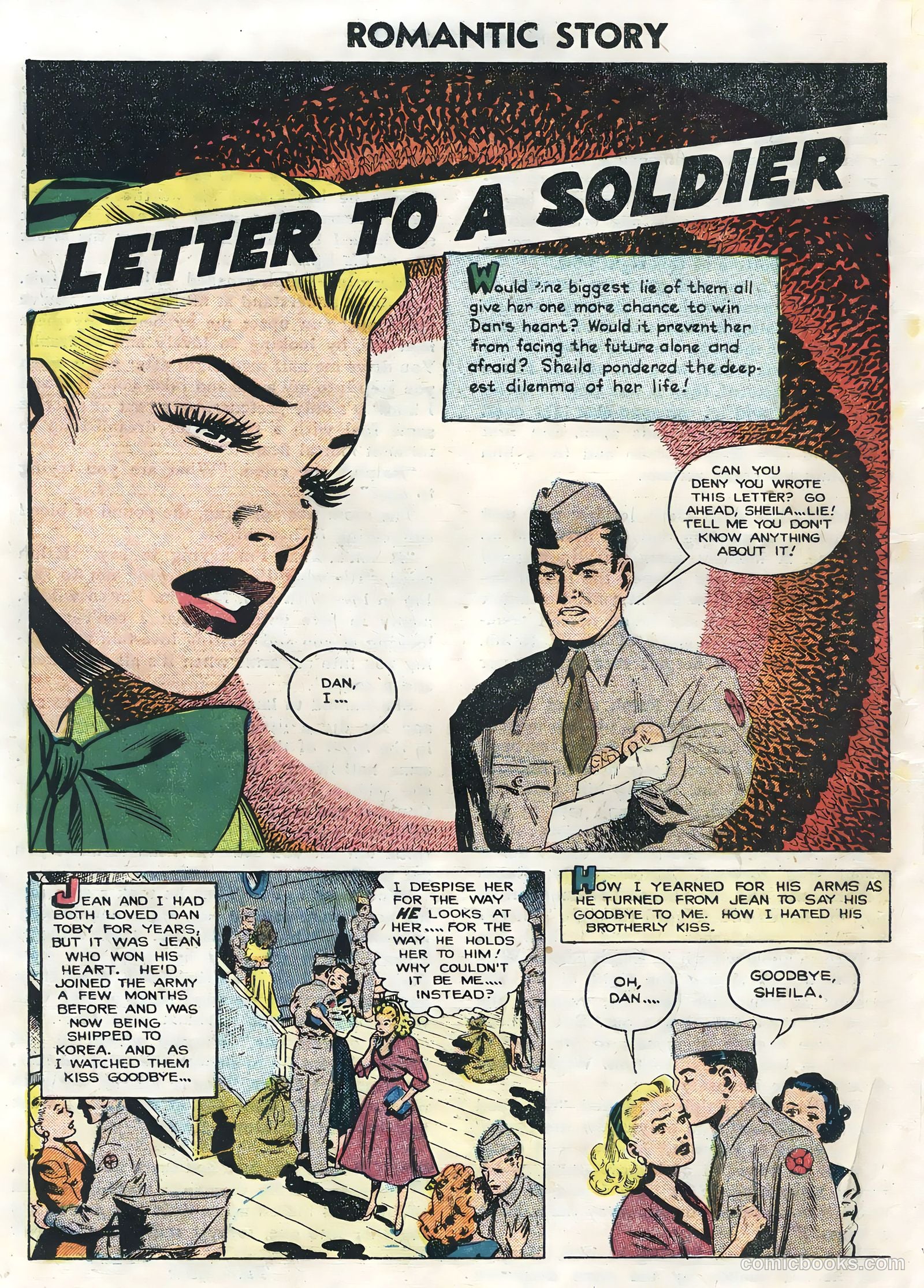 Romantic Story #26 (1954) — page 22 of 36