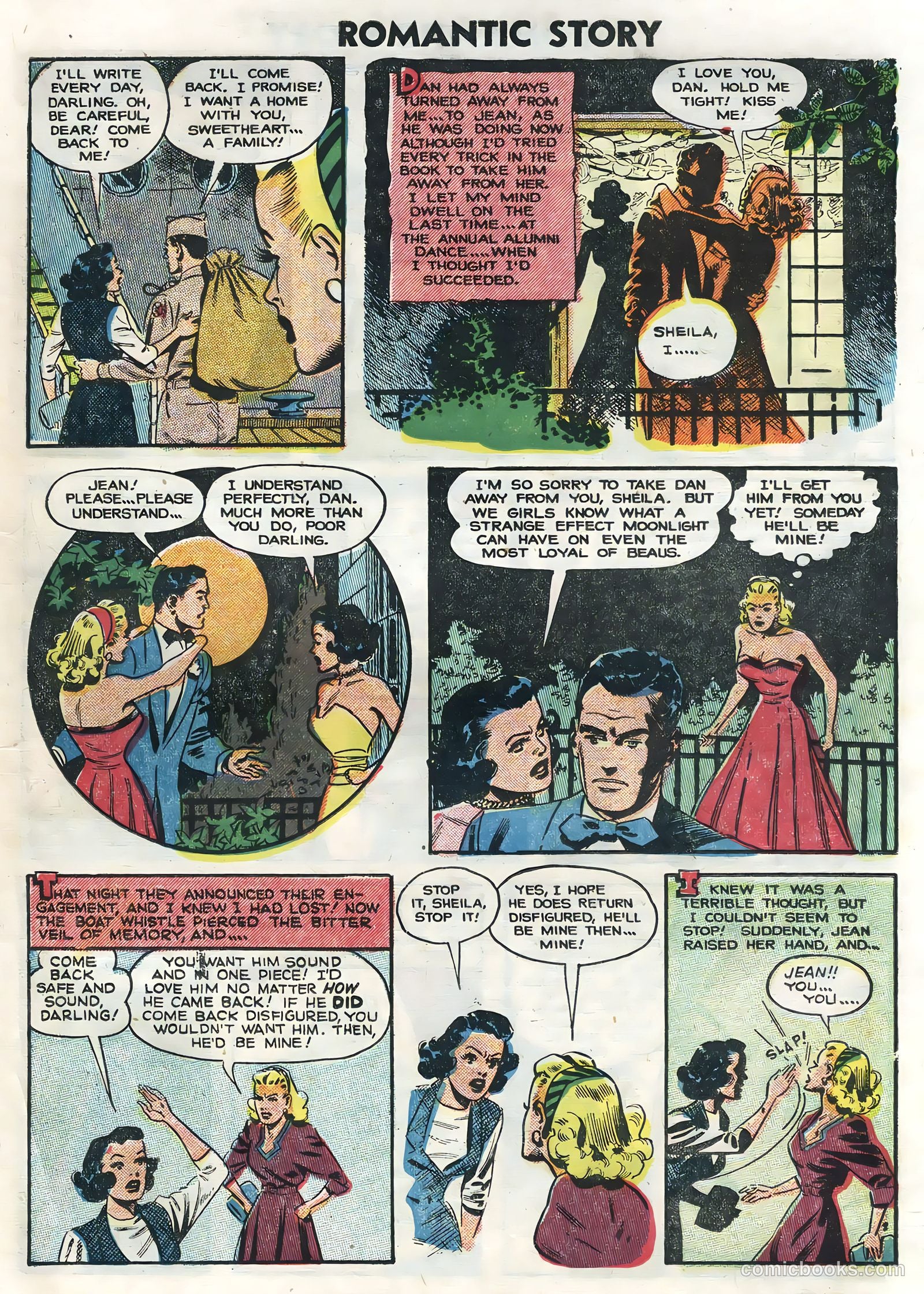 Romantic Story #26 (1954) — page 23 of 36