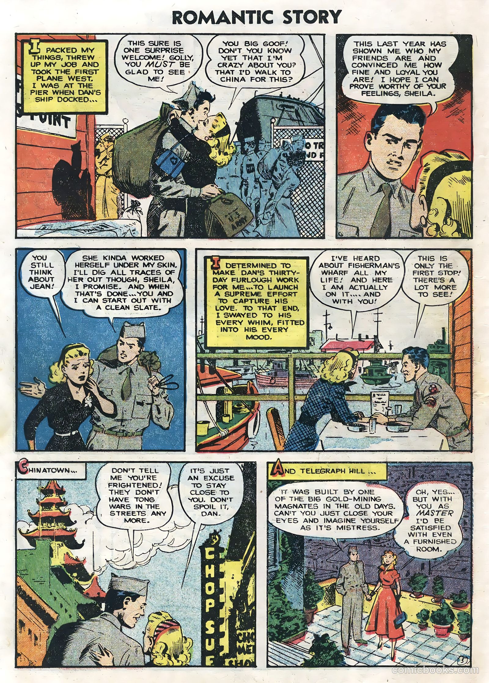 Romantic Story #26 (1954) — page 26 of 36