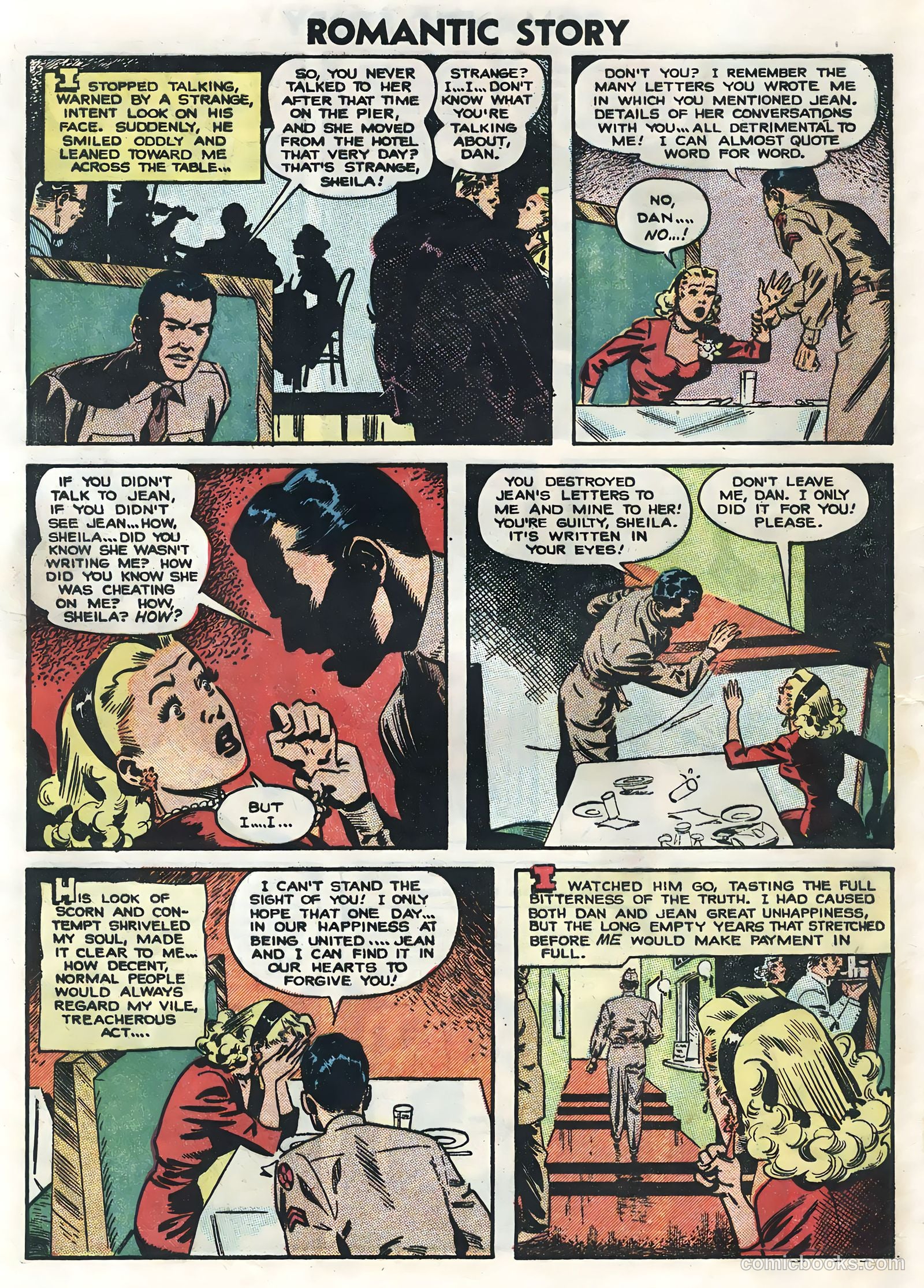 Romantic Story #26 (1954) — page 28 of 36