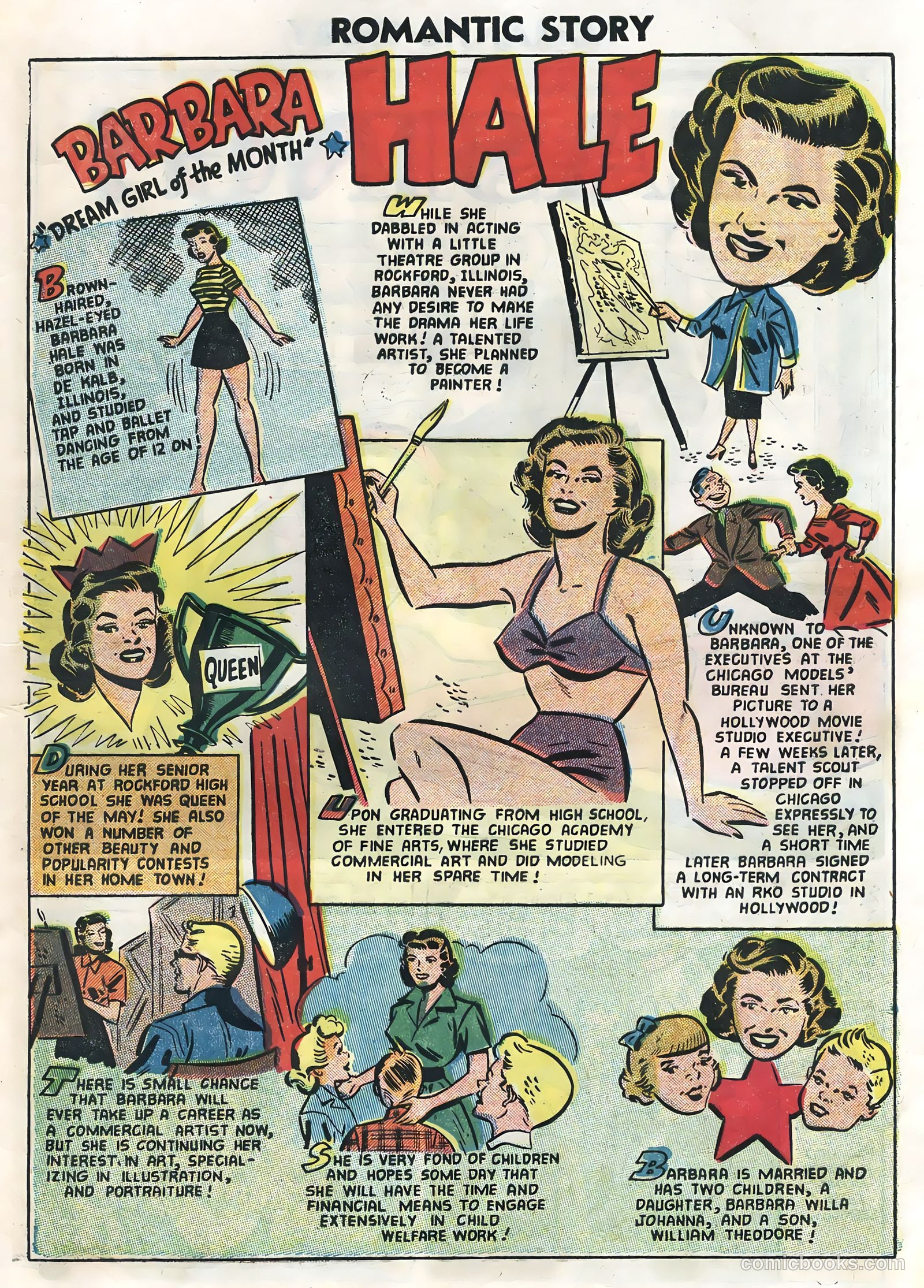Romantic Story #26 (1954) — page 29 of 36