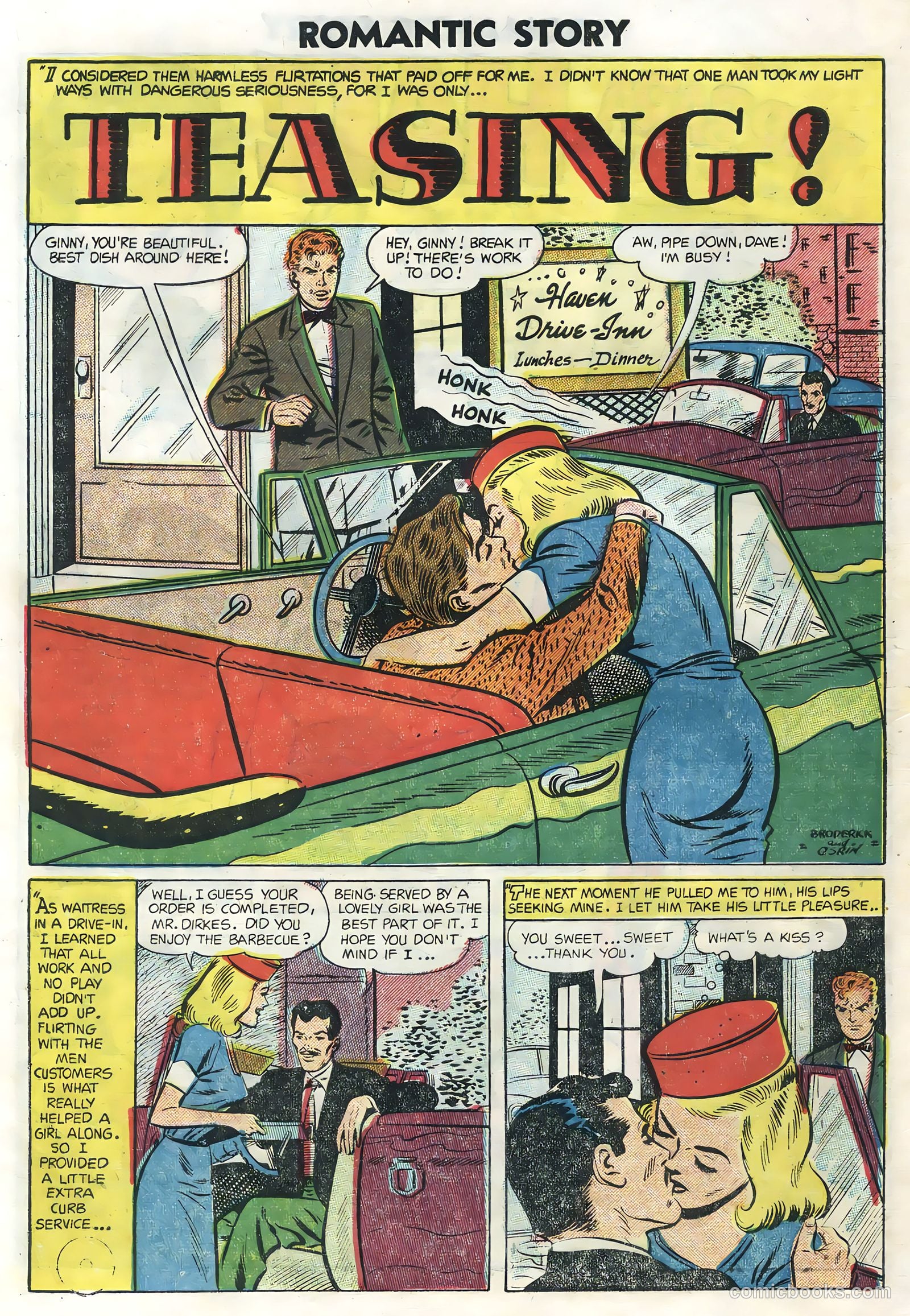 Romantic Story #26 (1954) — page 30 of 36