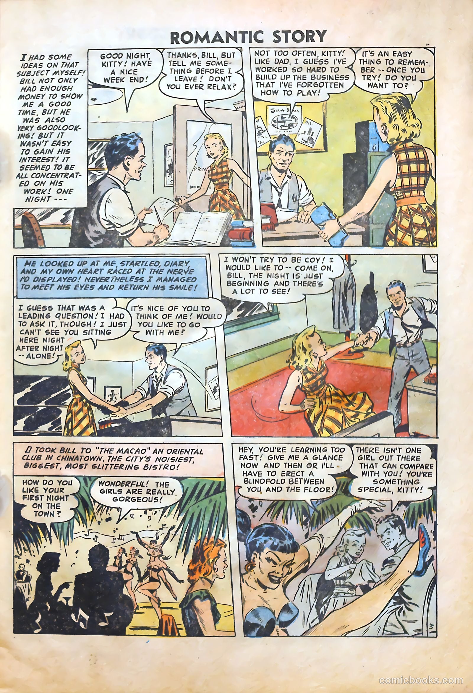 Romantic Story #27 (1954) — page 5 of 37