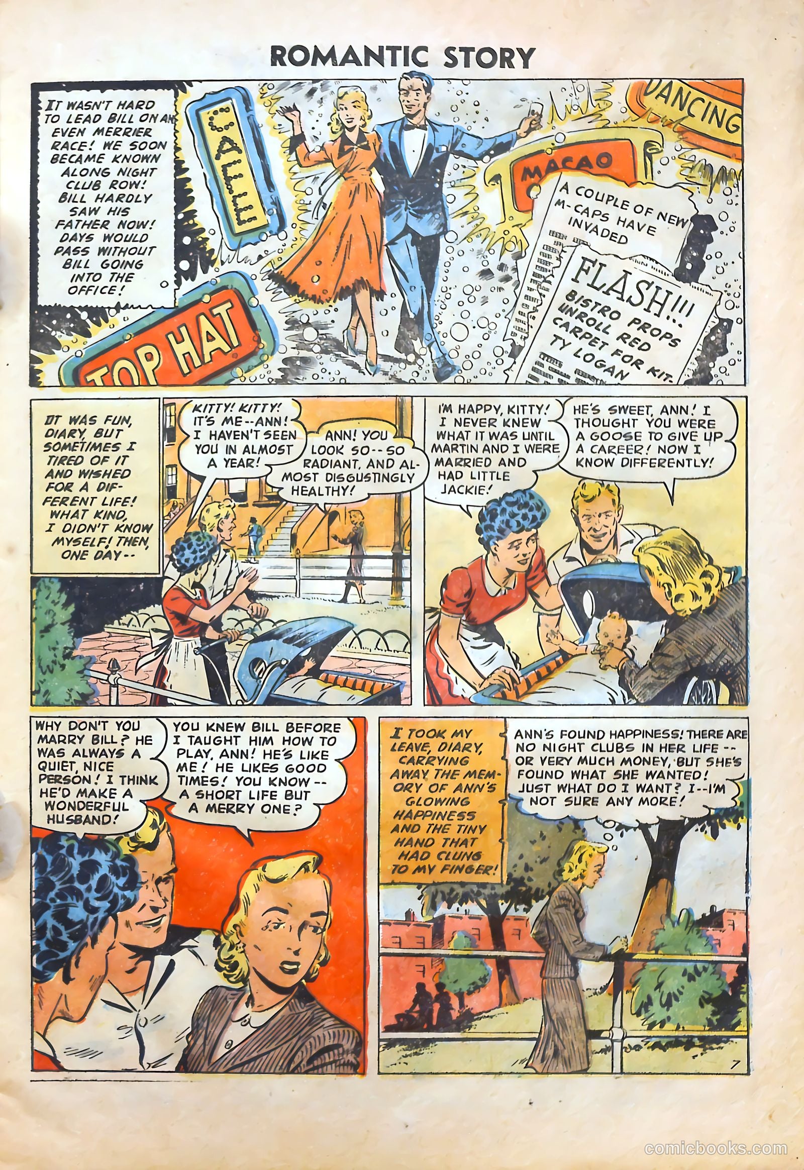 Romantic Story #27 (1954) — page 9 of 37