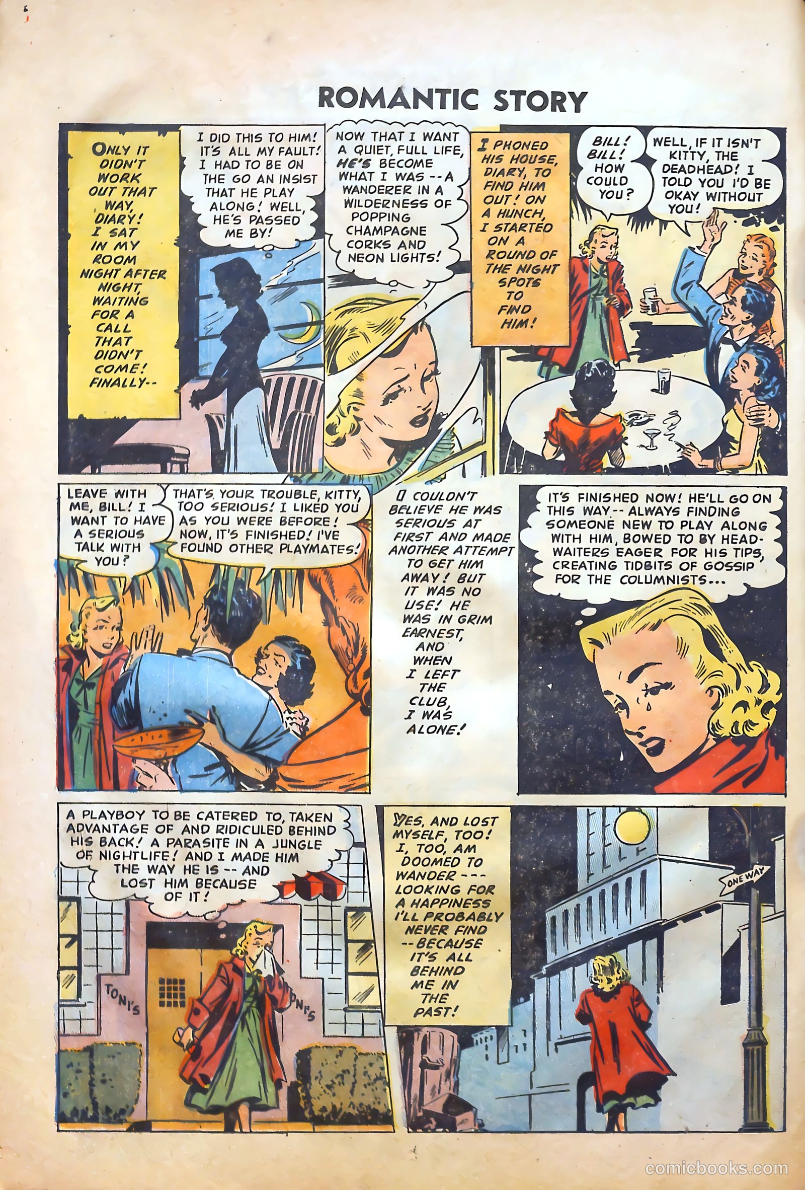 Romantic Story #27 (1954) — page 12 of 37